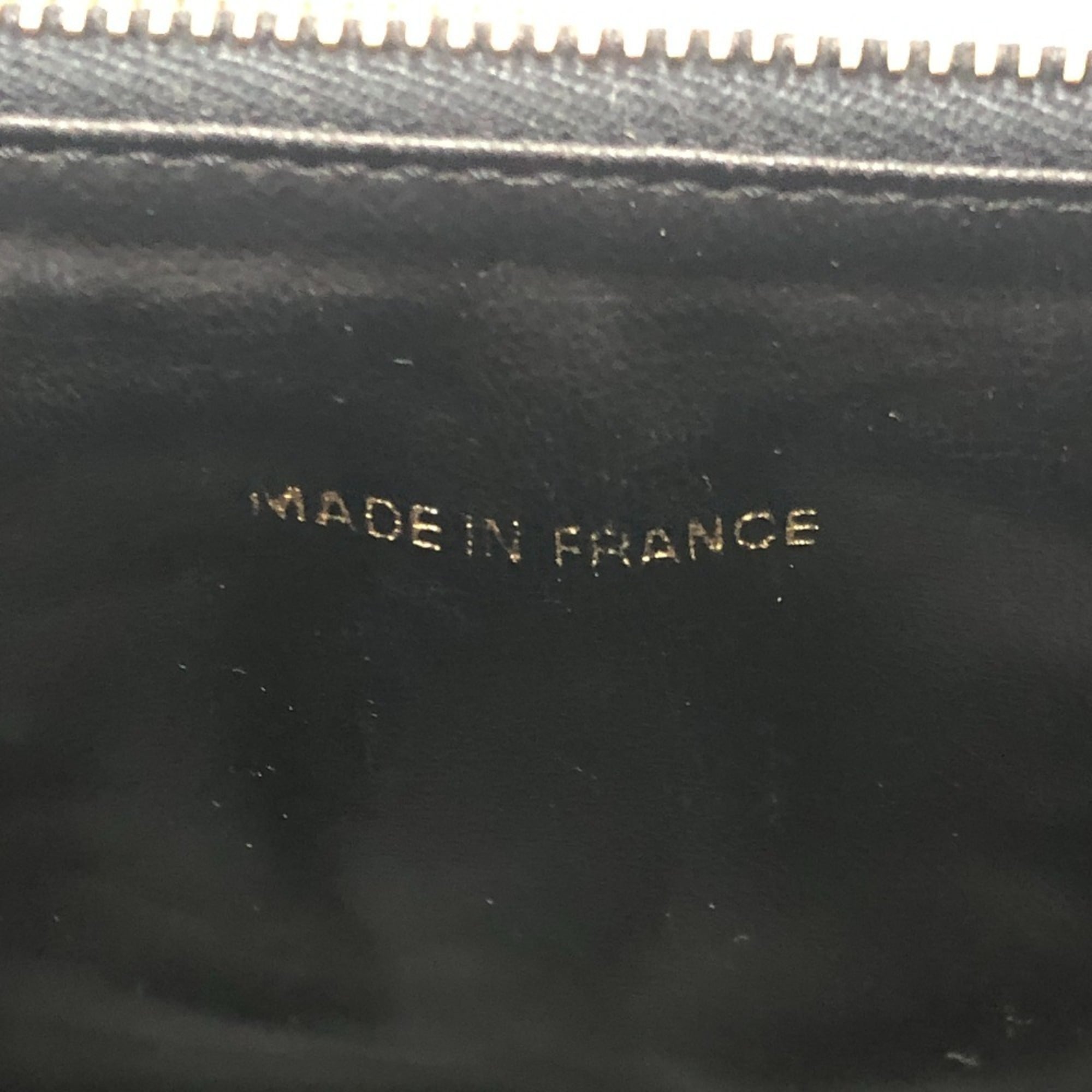 Chanel Black Grained Calfskin Handbag Vanity Bag (Pre-Owned)