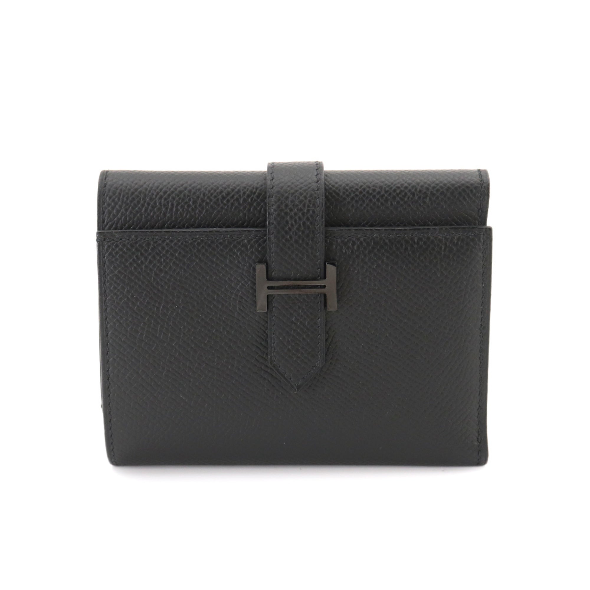 Hermes Black Wallet (Tri-Fold) (Pre-Owned)