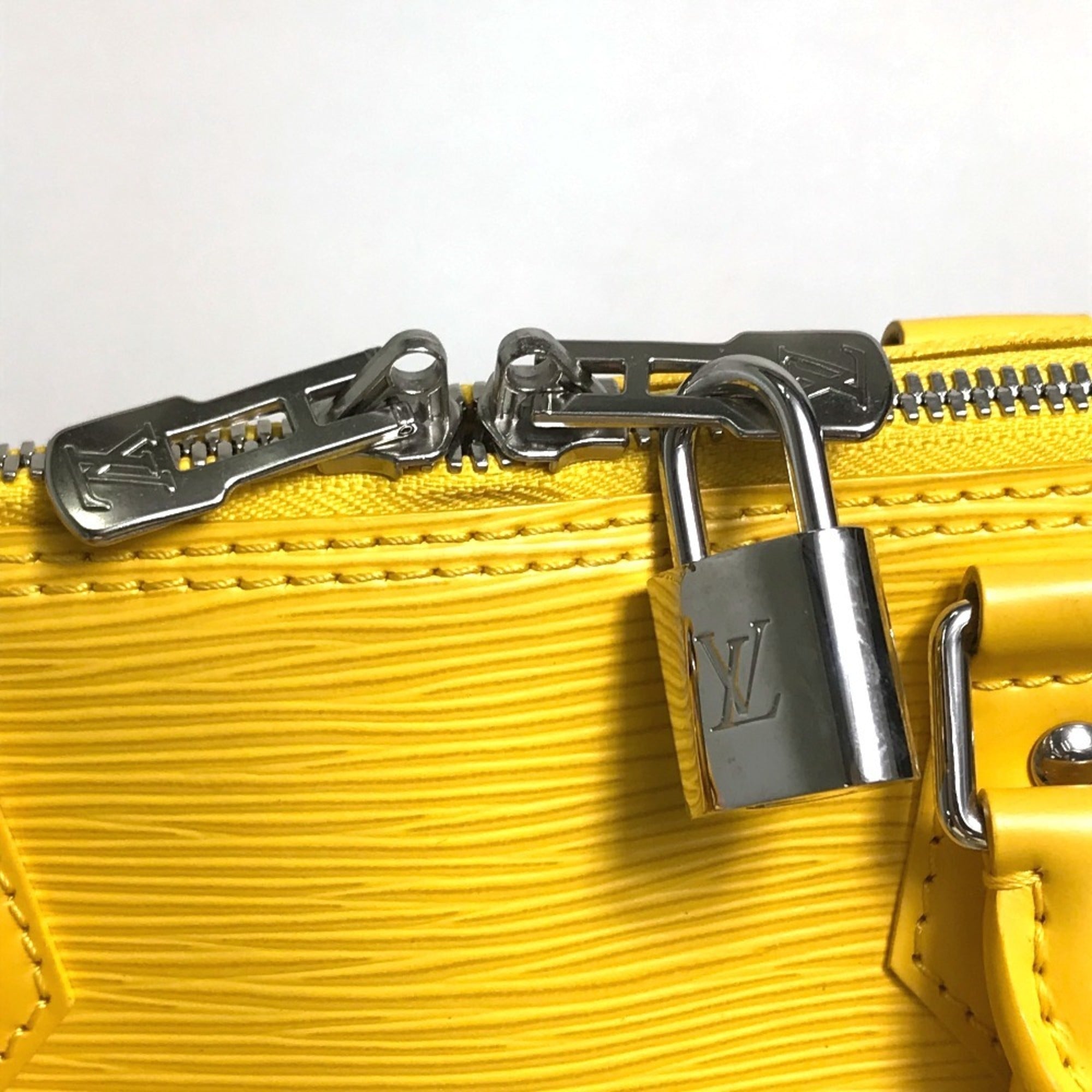 Louis Vuitton Mimosa Yellow Epi Leather Handbag Tote Bag (Pre-Owned)