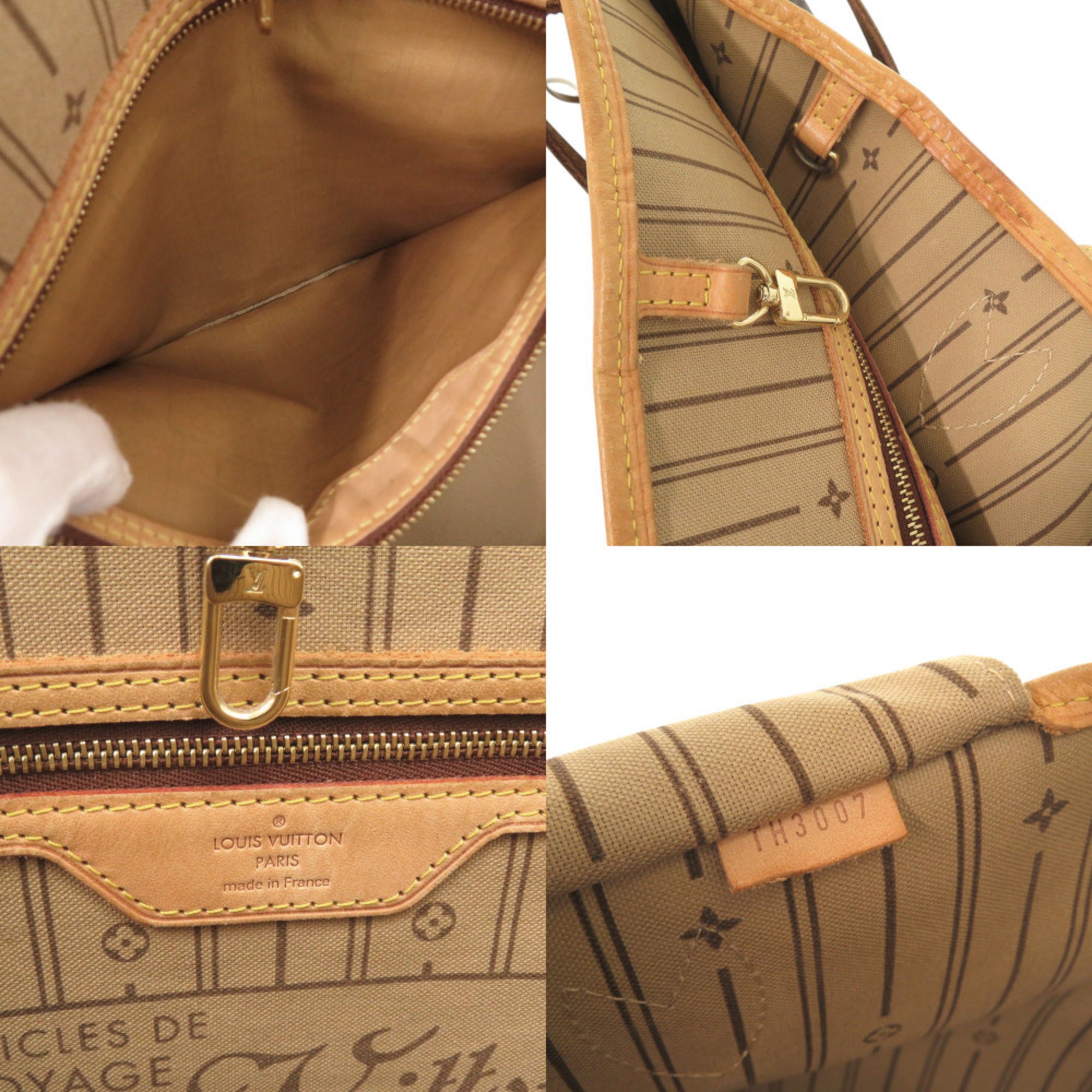 Louis Vuitton Brown Monogram Canvas Tote Bag (Pre-Owned)