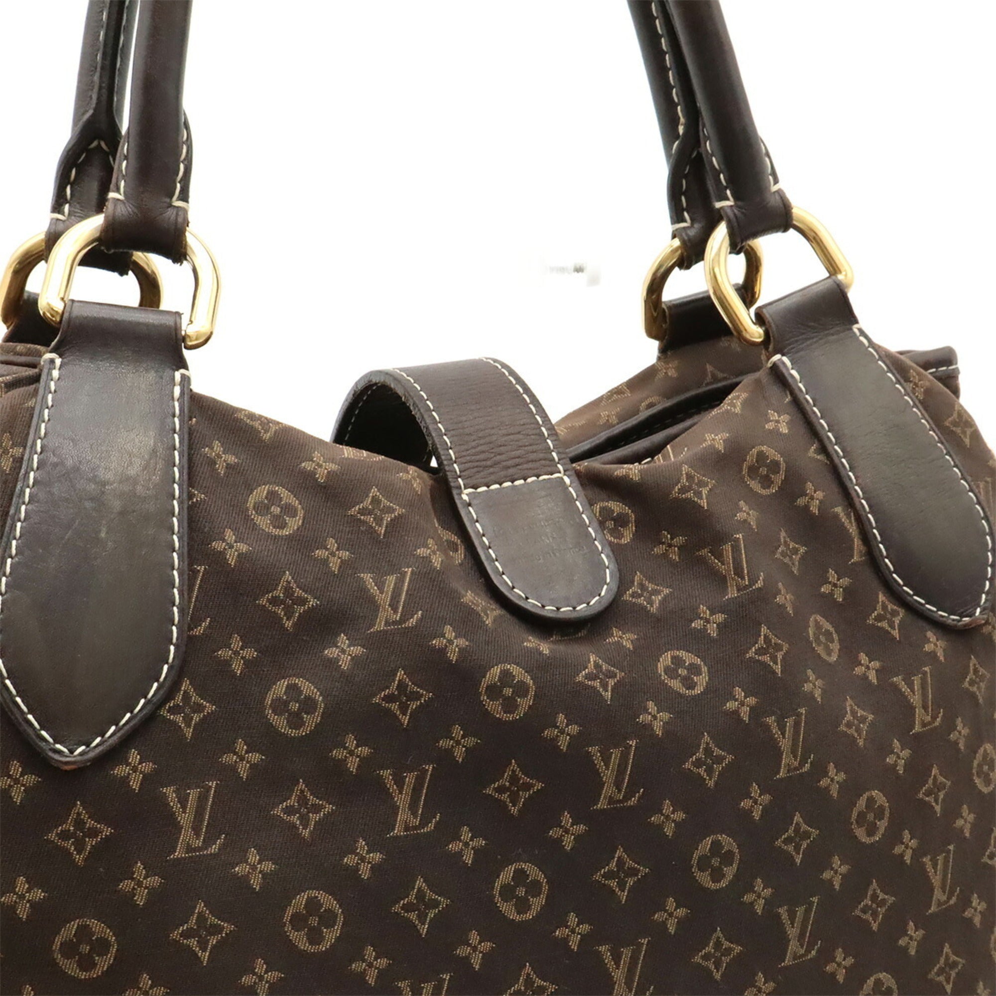 Louis Vuitton Brown Fusain Monogram Idylle Shoulder Bag Tote Bag (Pre-Owned)