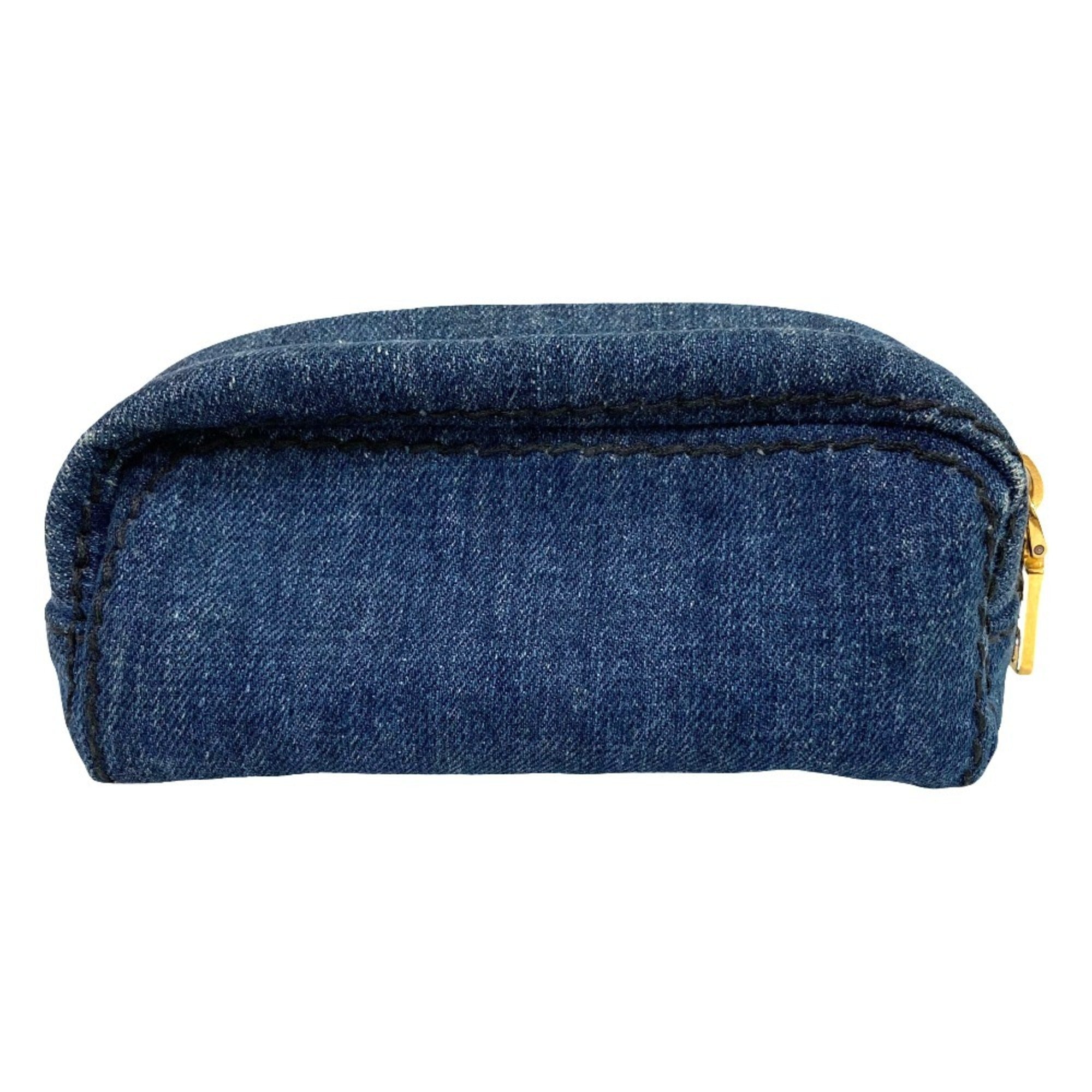 Prada Denim Pouch (Pre-Owned)