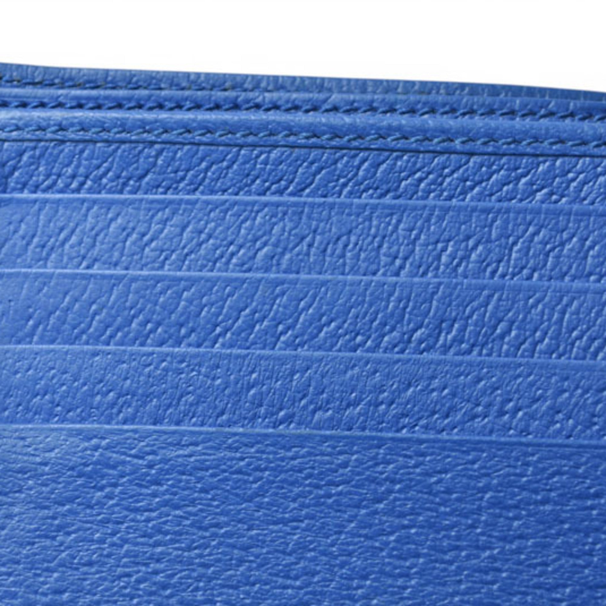 Gucci Blue Brown Dark Brown Gg Plus Wallet (Bi-Fold) (Pre-Owned)