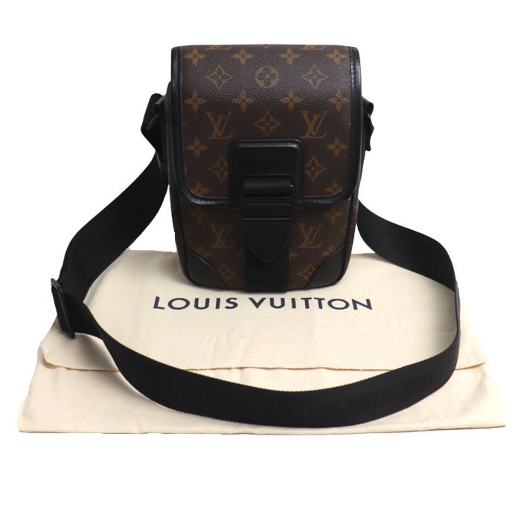 Louis Vuitton Brown Monogram Shoulder Bag (Pre-Owned)