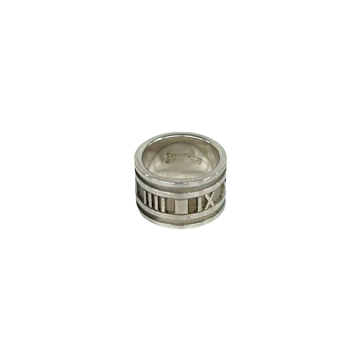 Tiffany Silver Silver 925 Band Ring (Pre-Owned)