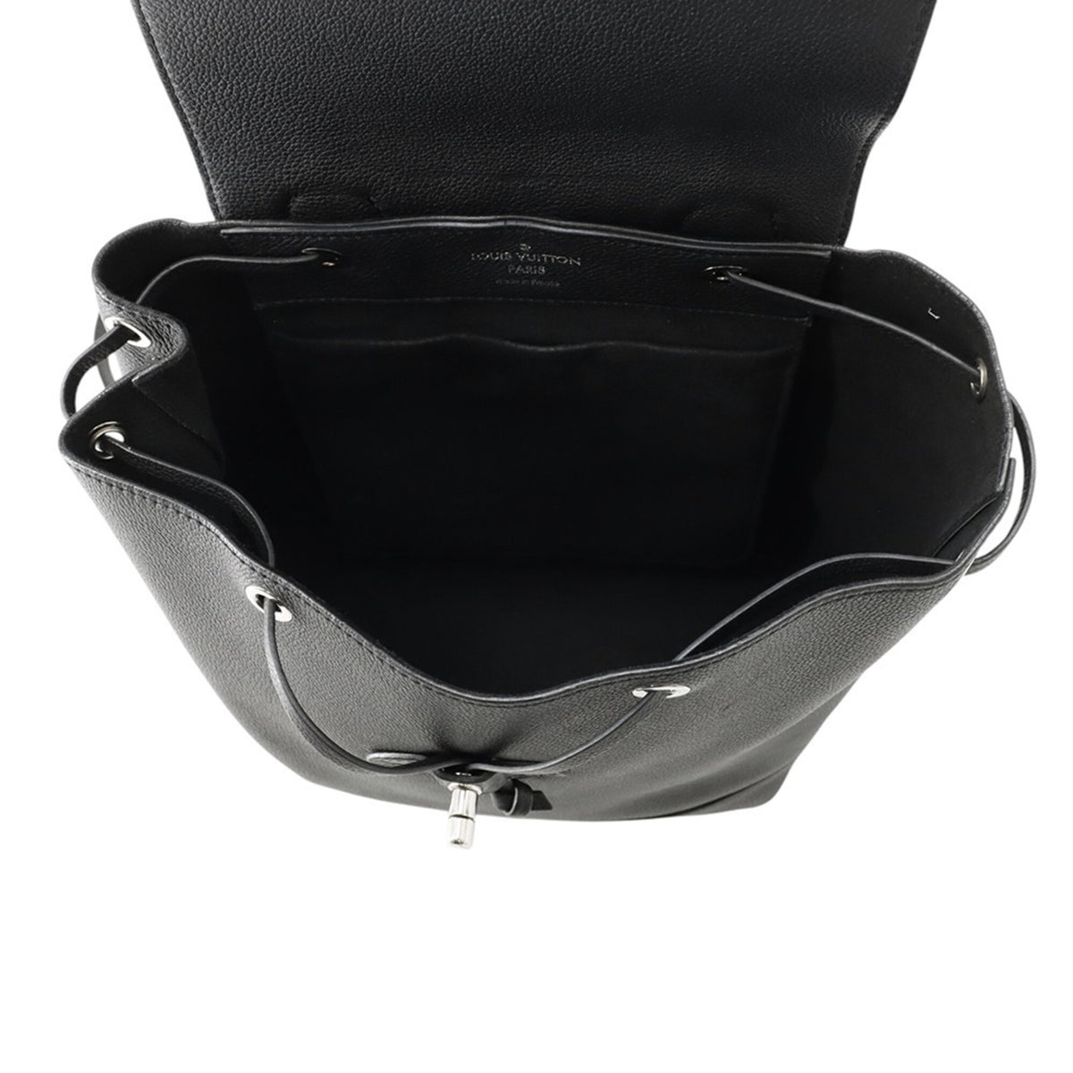 Louis Vuitton Black Noir Backpack Handbag (Pre-Owned)