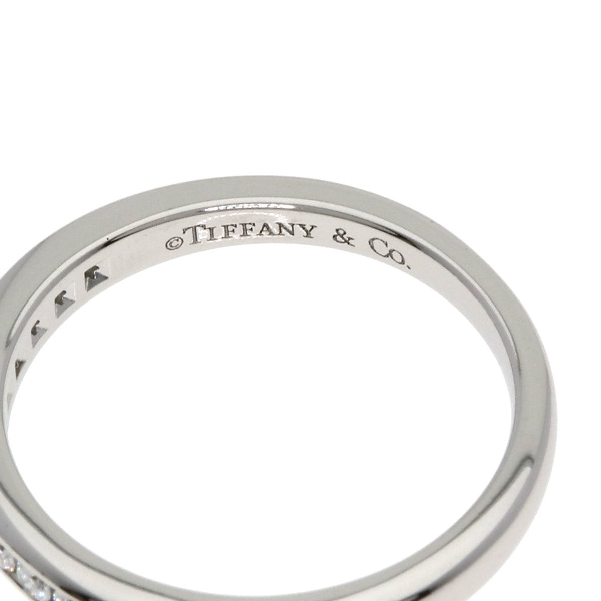 Tiffany Platinum 950 Band Ring (Pre-Owned)