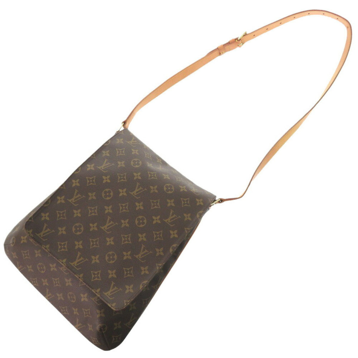 Louis Vuitton Brown Monogram Shoulder Bag (Pre-Owned)