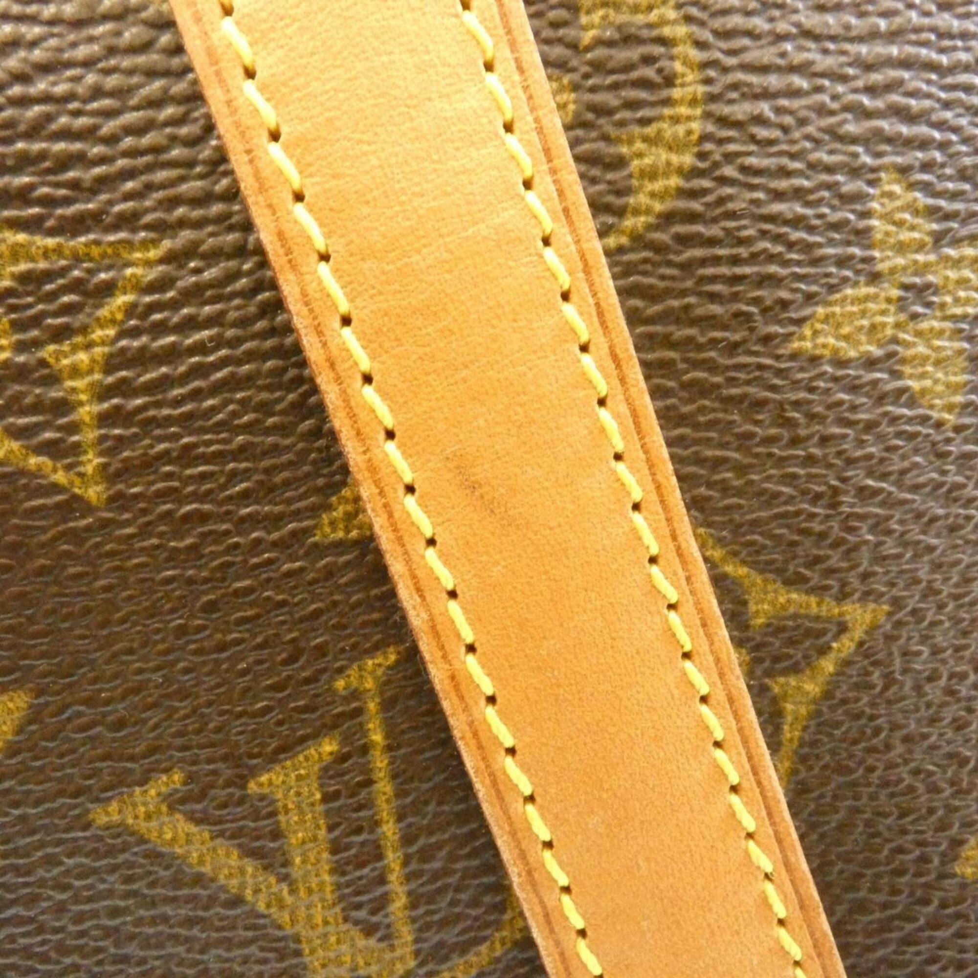 Louis Vuitton Marron Coated Canvas Handbag (Pre-Owned)