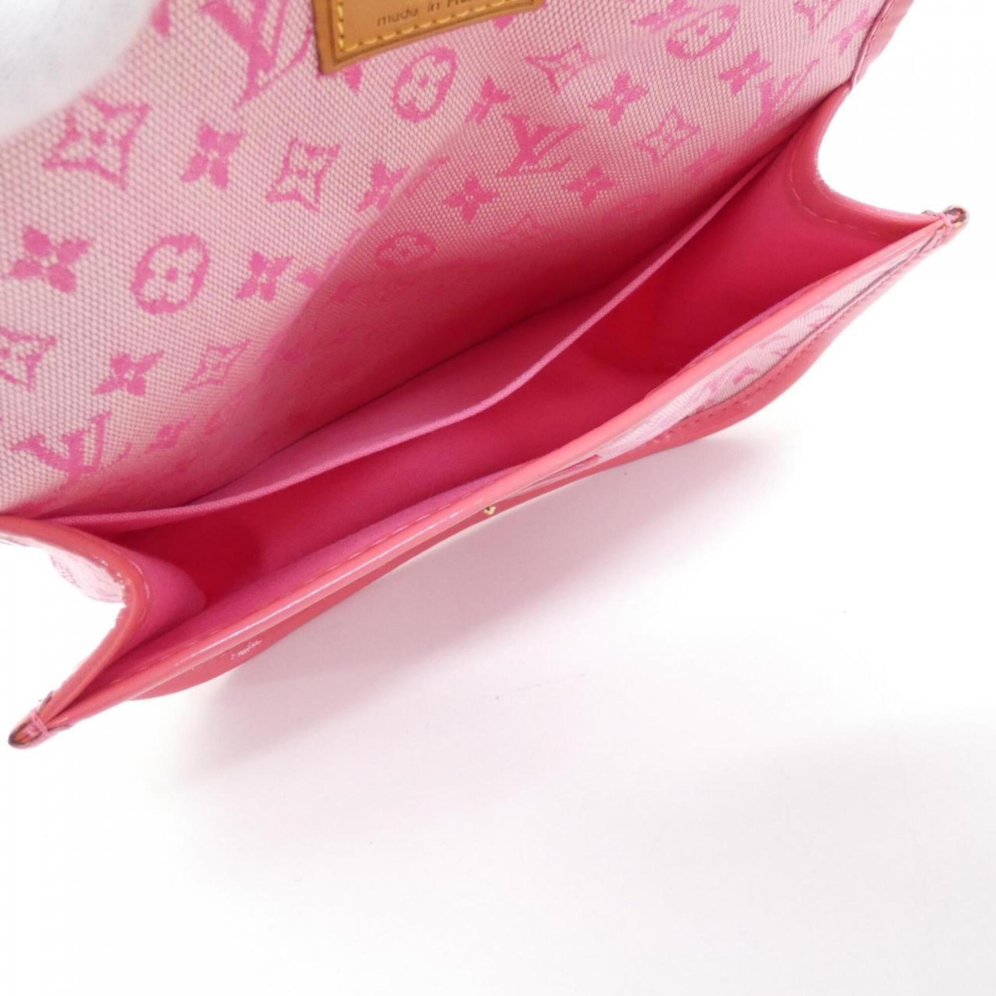 Louis Vuitton Pink Canvas Handbag (Pre-Owned)