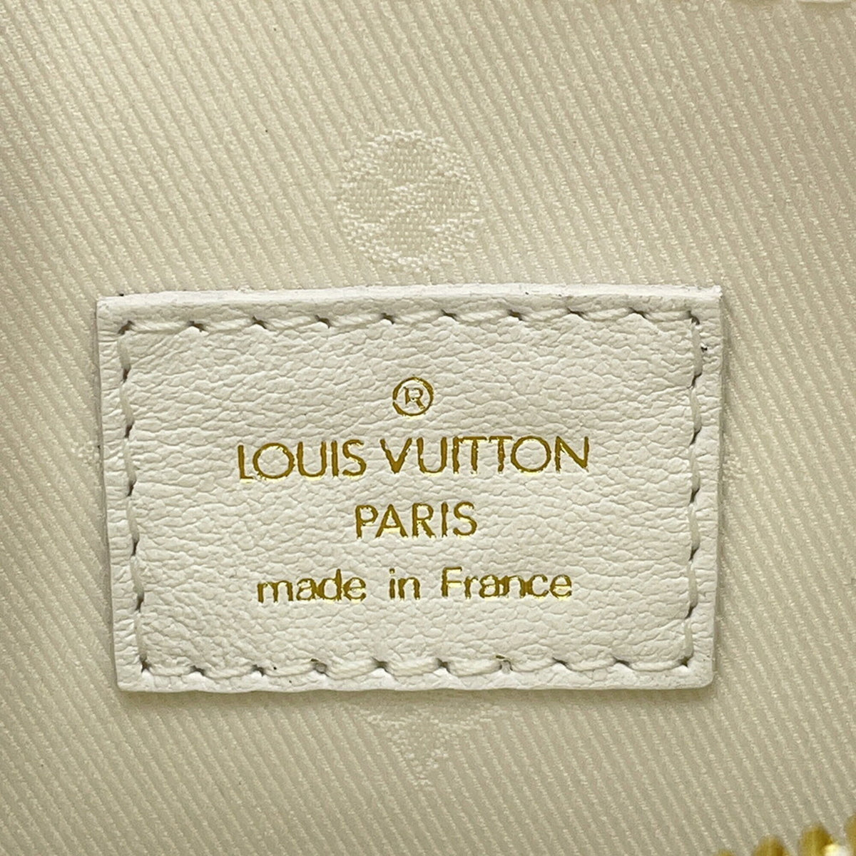 Louis Vuitton White Monogram Shoulder Bag (Pre-Owned)