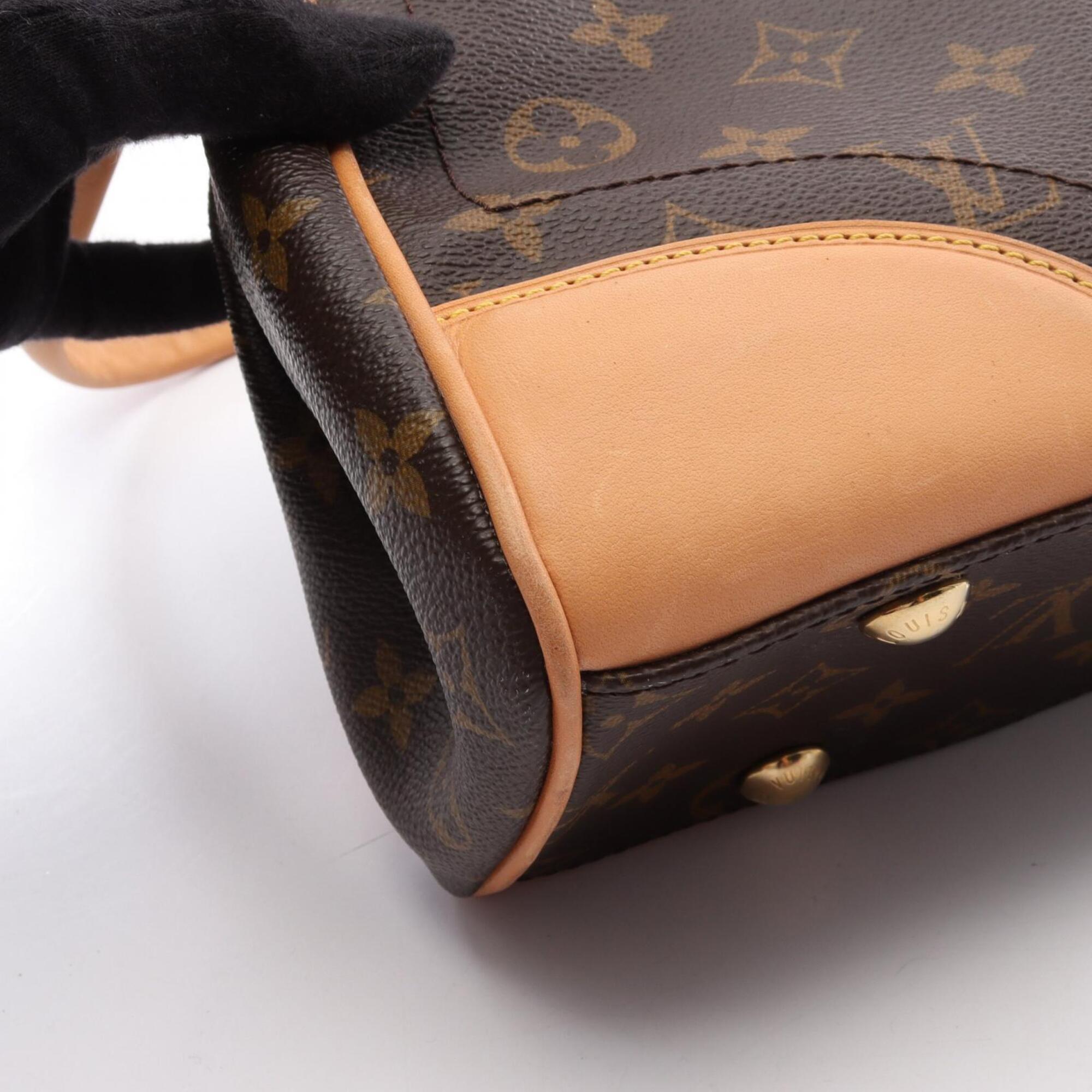 Louis Vuitton Brown Monogram Monogram Handbag Shoulder Bag (Pre-Owned)
