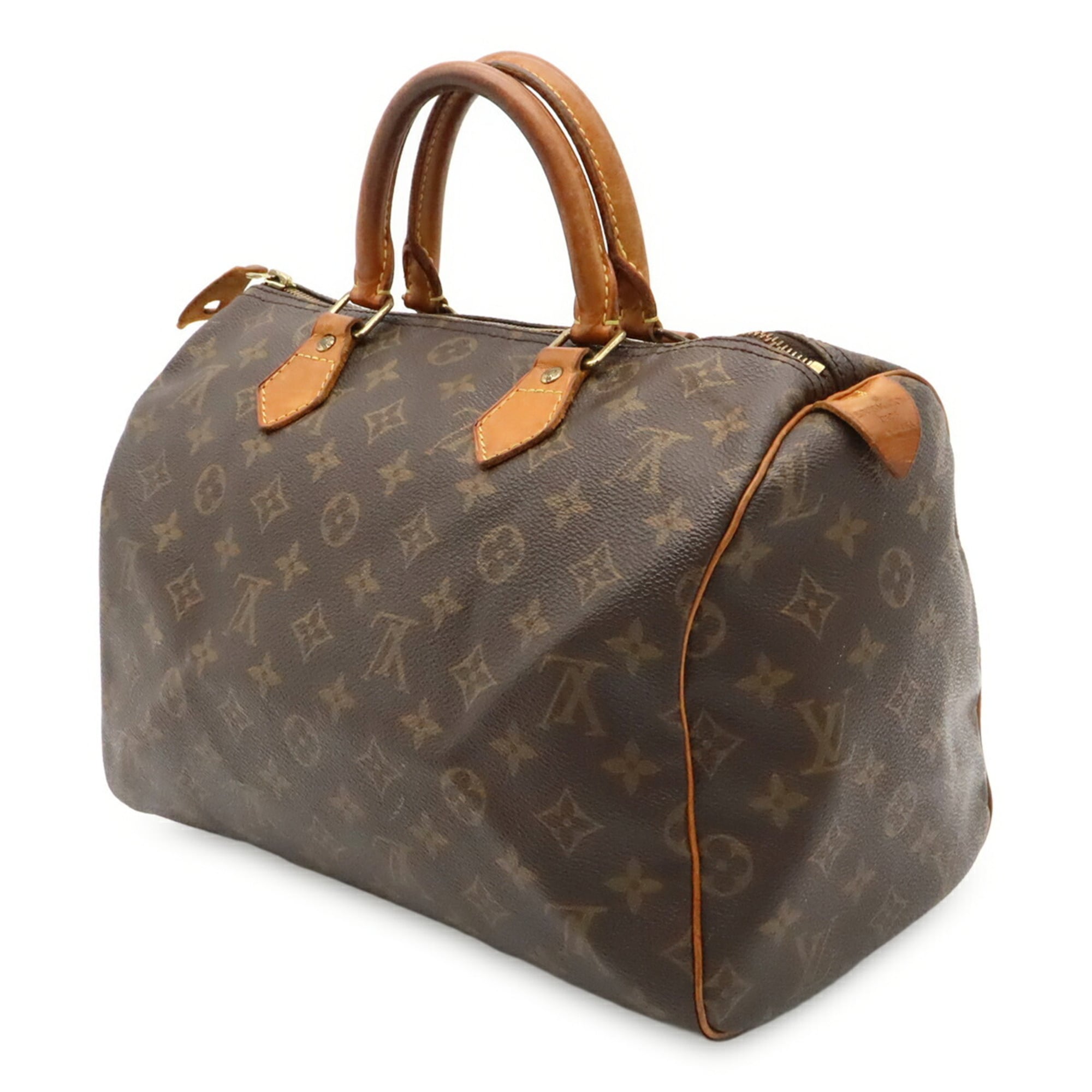Louis Vuitton Brown Monogram Canvas Pvc Coated Canvas Handbag (Pre-Owned)