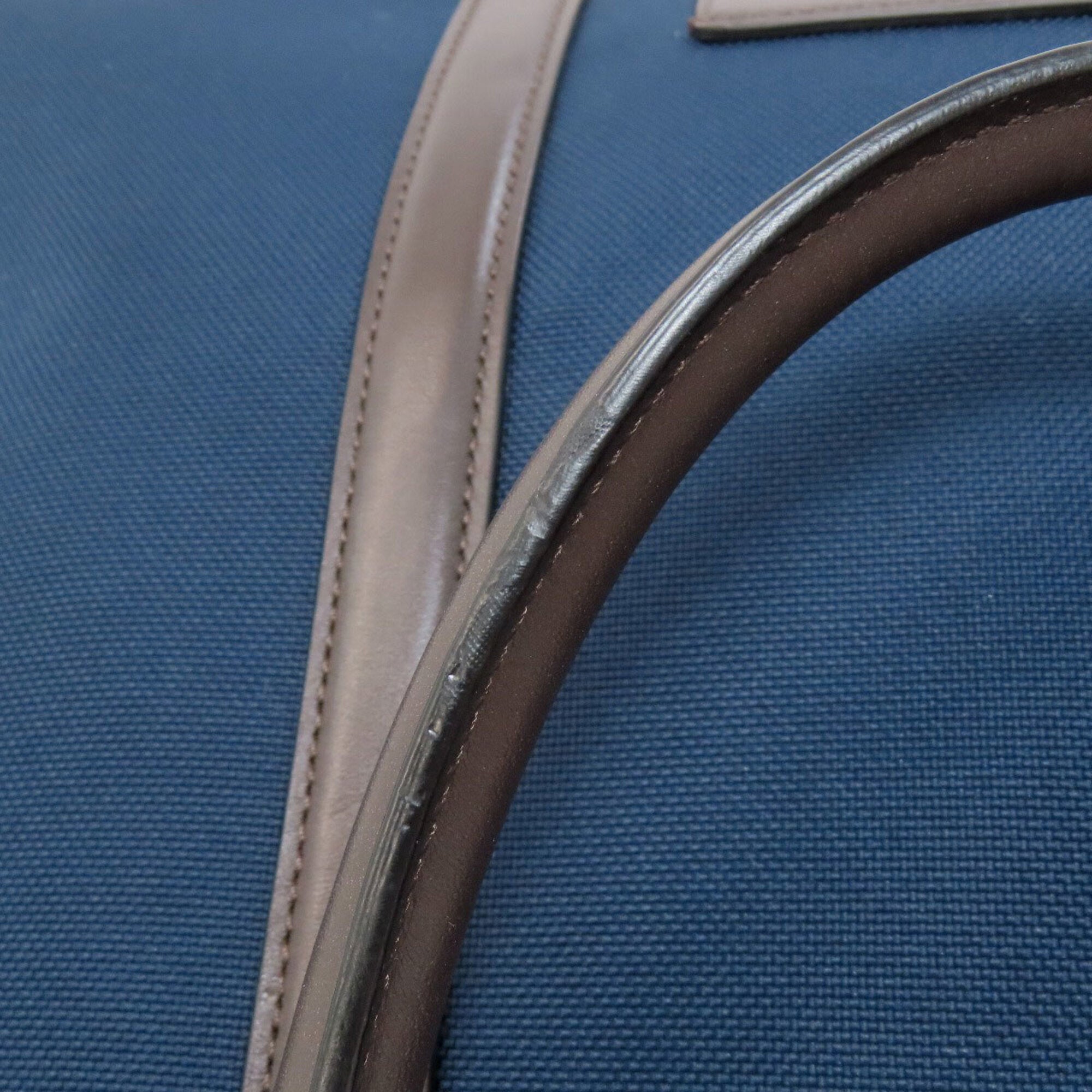 Coach Black Blue Nylon Briefcase (Pre-Owned)