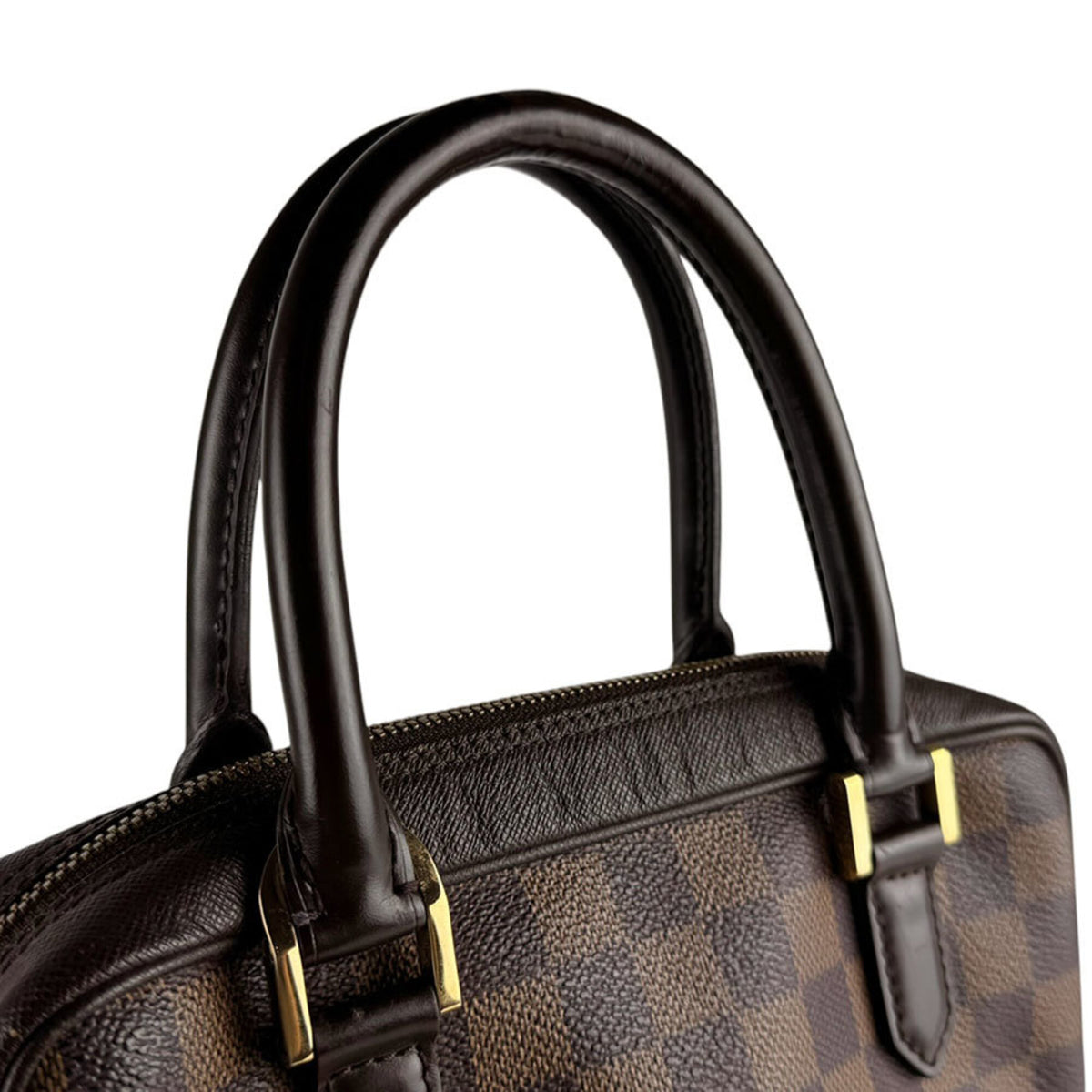 Louis Vuitton Damier Canvas Ebene Damier Canvas Handbag (Pre-Owned)