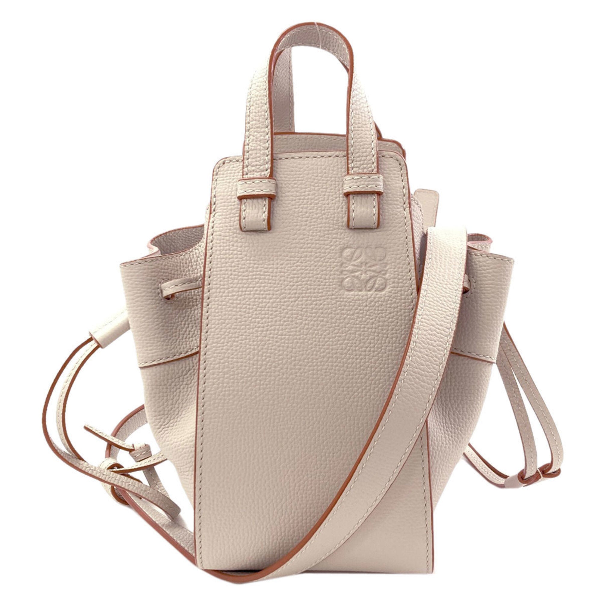 Loewe Beige Leather Handbag (Pre-Owned)