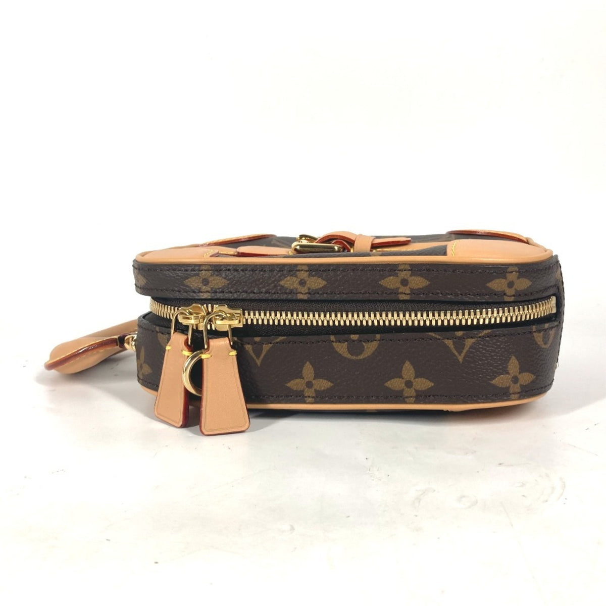 Louis Vuitton Brown Monogram Handbag Pochette Shoulder Bag (Pre-Owned)