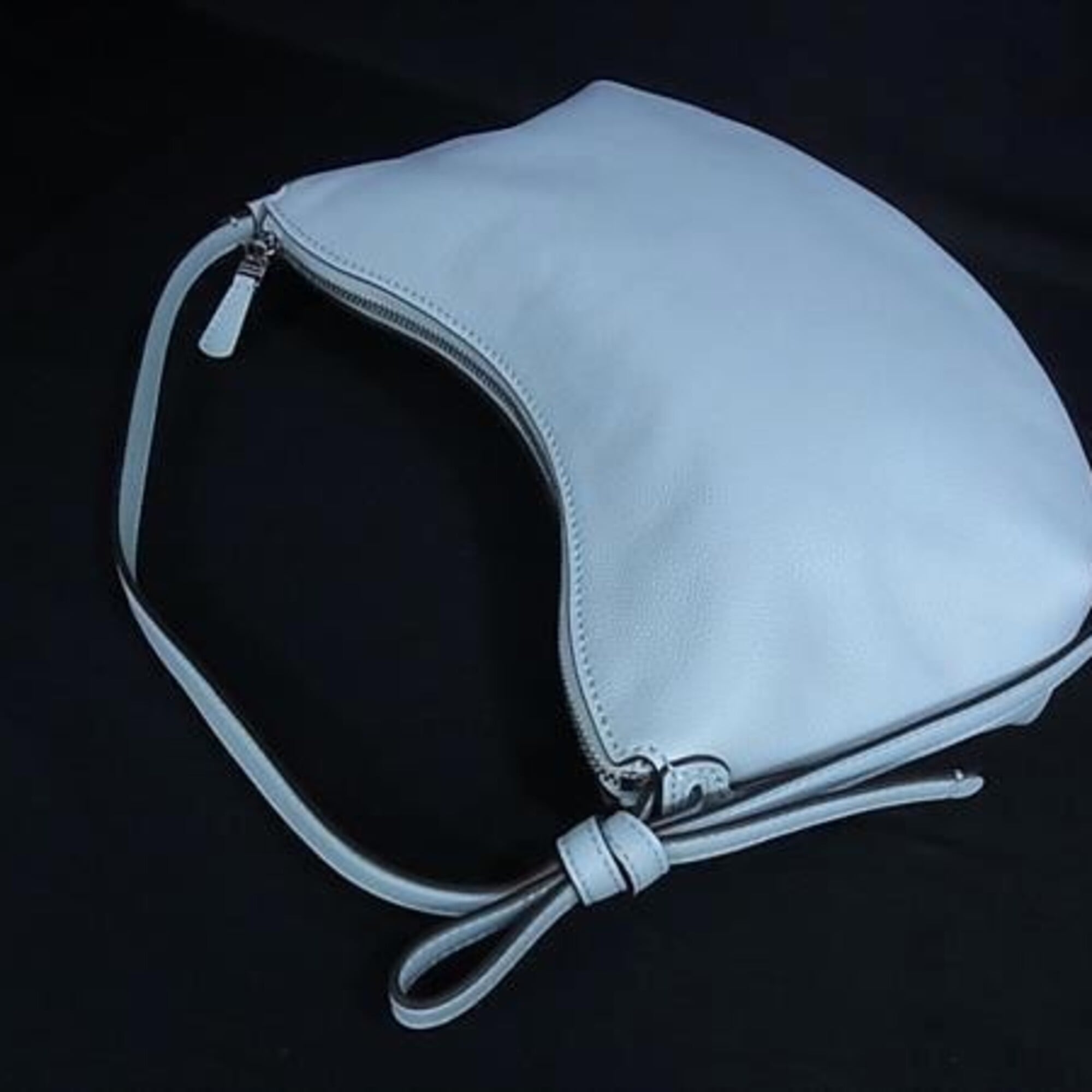 Kate Spade Light Blue Leather Handbag Shoulder Bag (Pre-Owned)