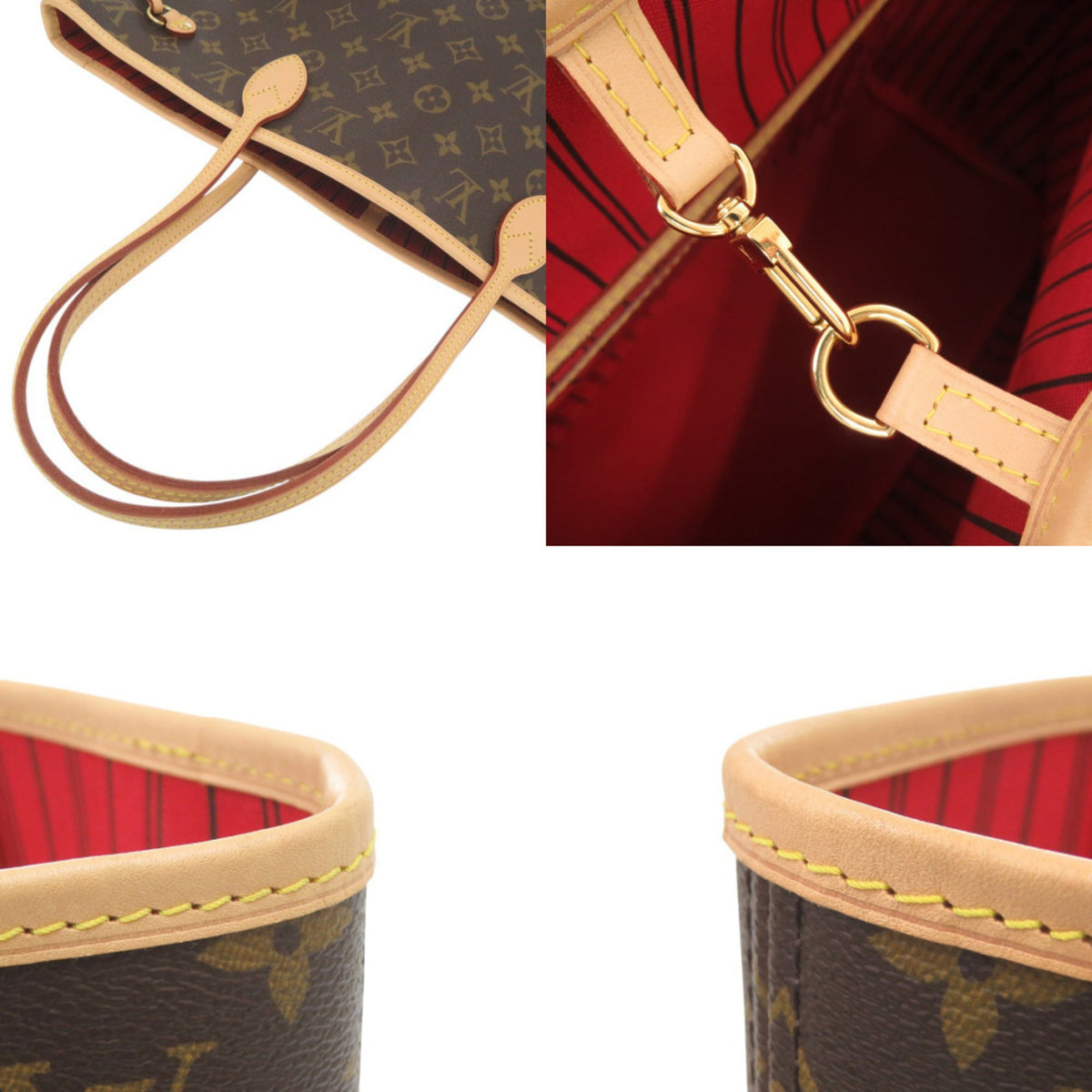 Louis Vuitton Cerise Monogram Tote Bag (Pre-Owned)