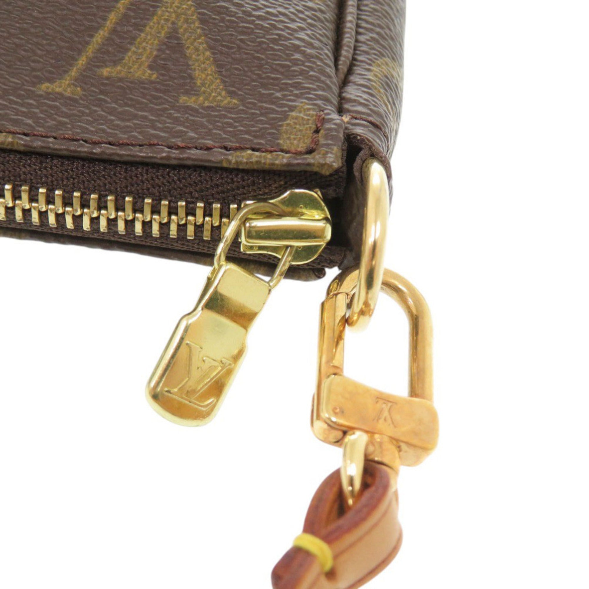 Louis Vuitton Brown Monogram Monogram Handbag Pochette Pouch (Pre-Owned)
