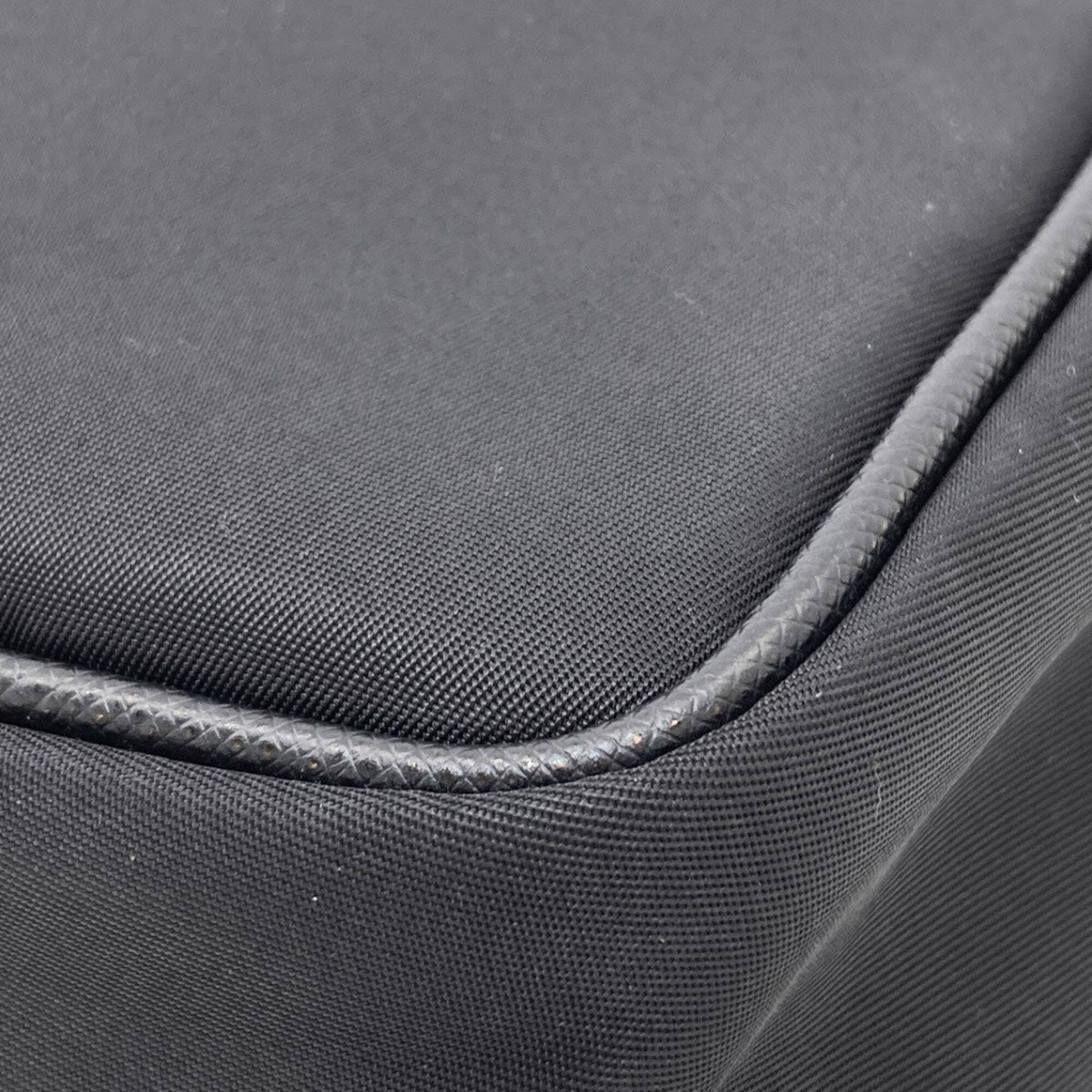 Prada Black Nylon Pouch Shoulder Bag (Pre-Owned)
