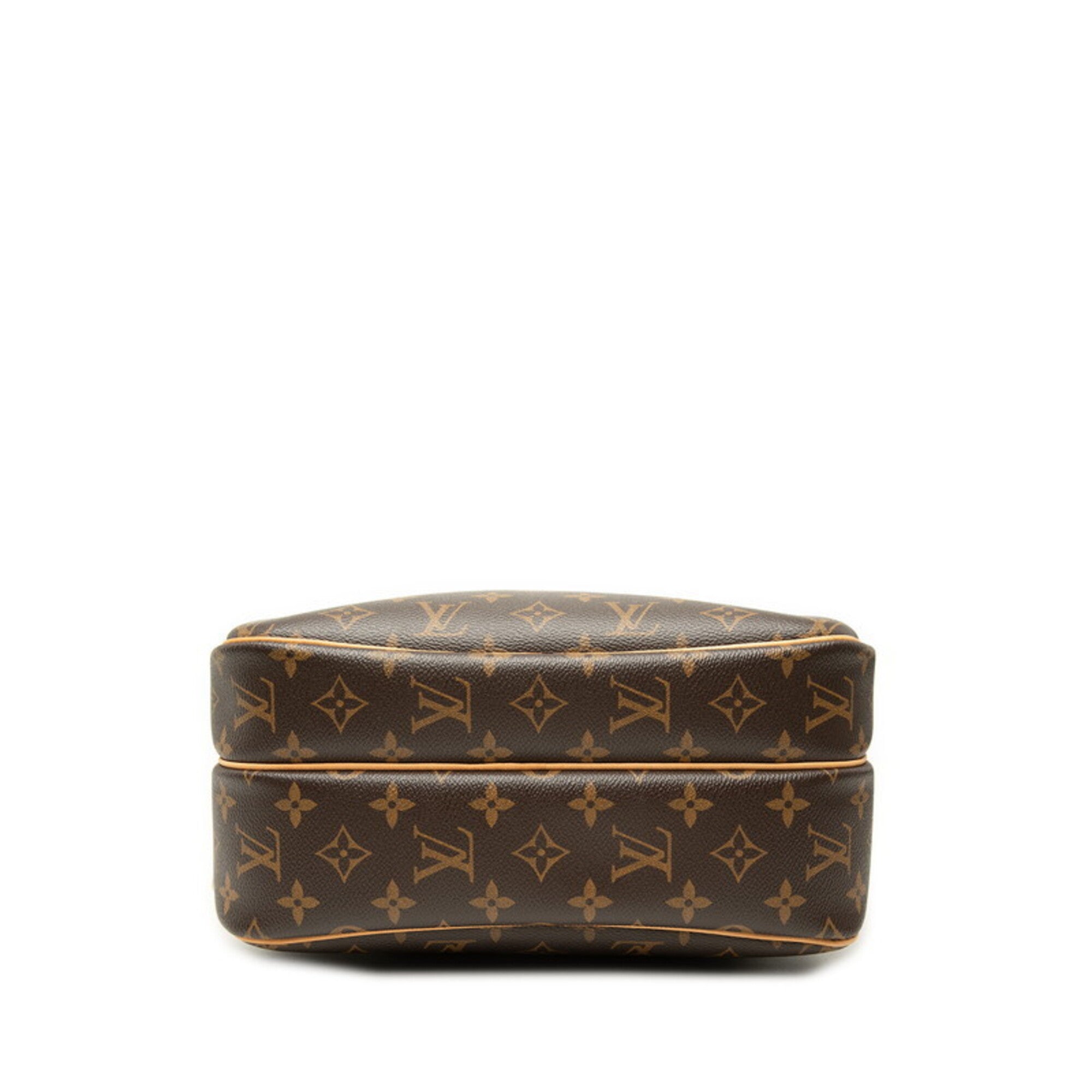 Louis Vuitton Brown Pvc Leather Shoulder Bag (Pre-Owned)