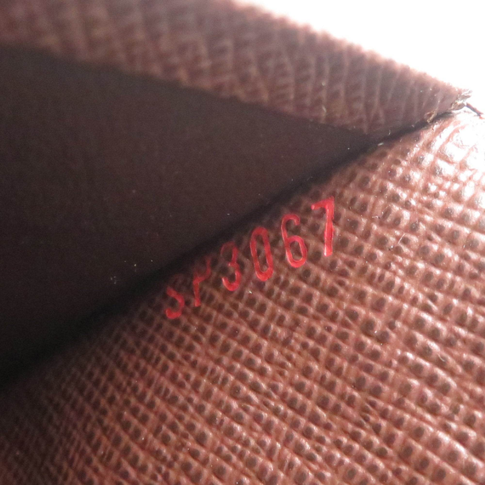 Louis Vuitton Brown Damier Canvas Long Wallet (Bi-Fold) (Pre-Owned)