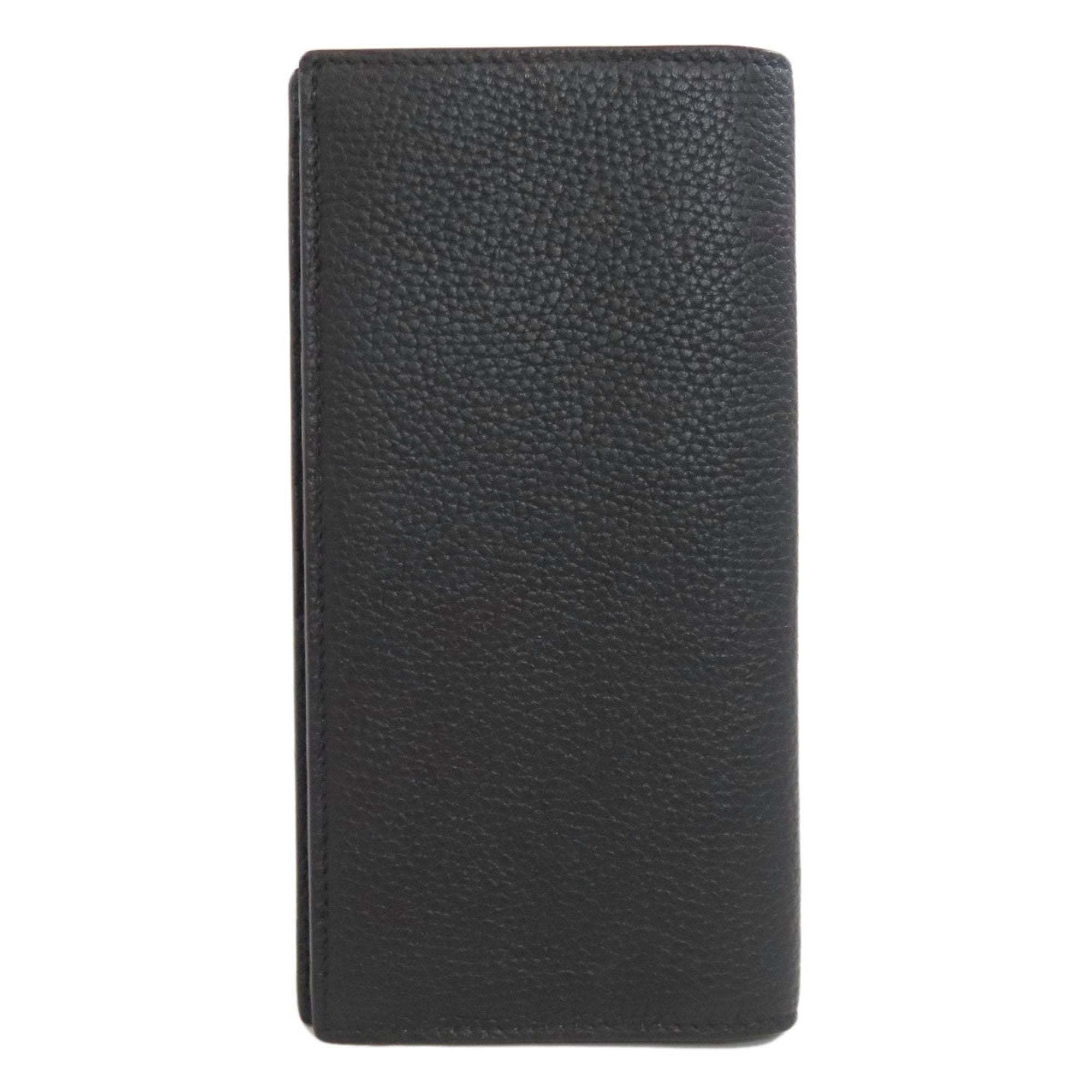 Gucci Black Leather Long Wallet (Bi-Fold) (Pre-Owned)