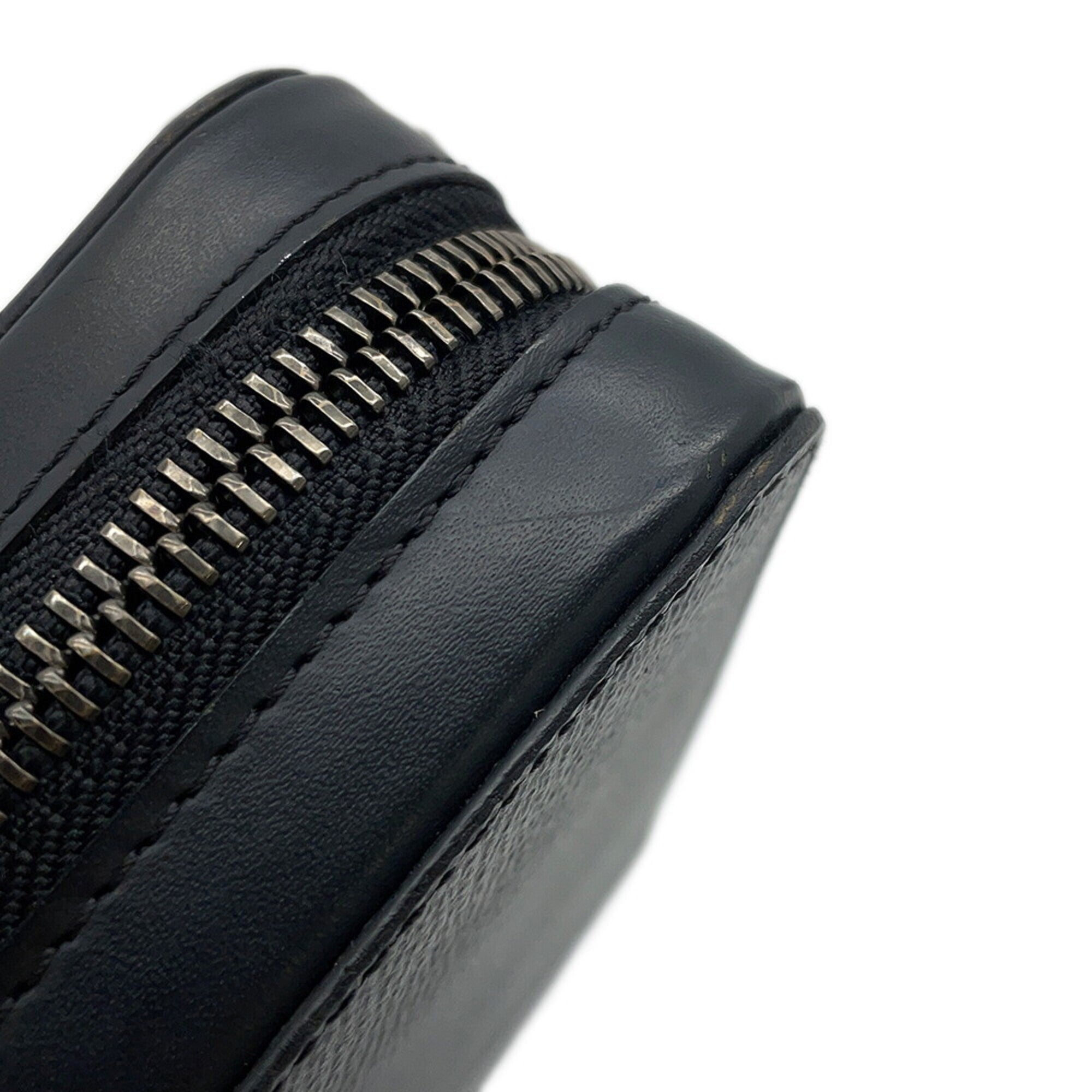 Louis Vuitton Monogram Eclipse Black Noir Monogram Eclipse Long Wallet (Bi-Fold) (Pre-Owned)
