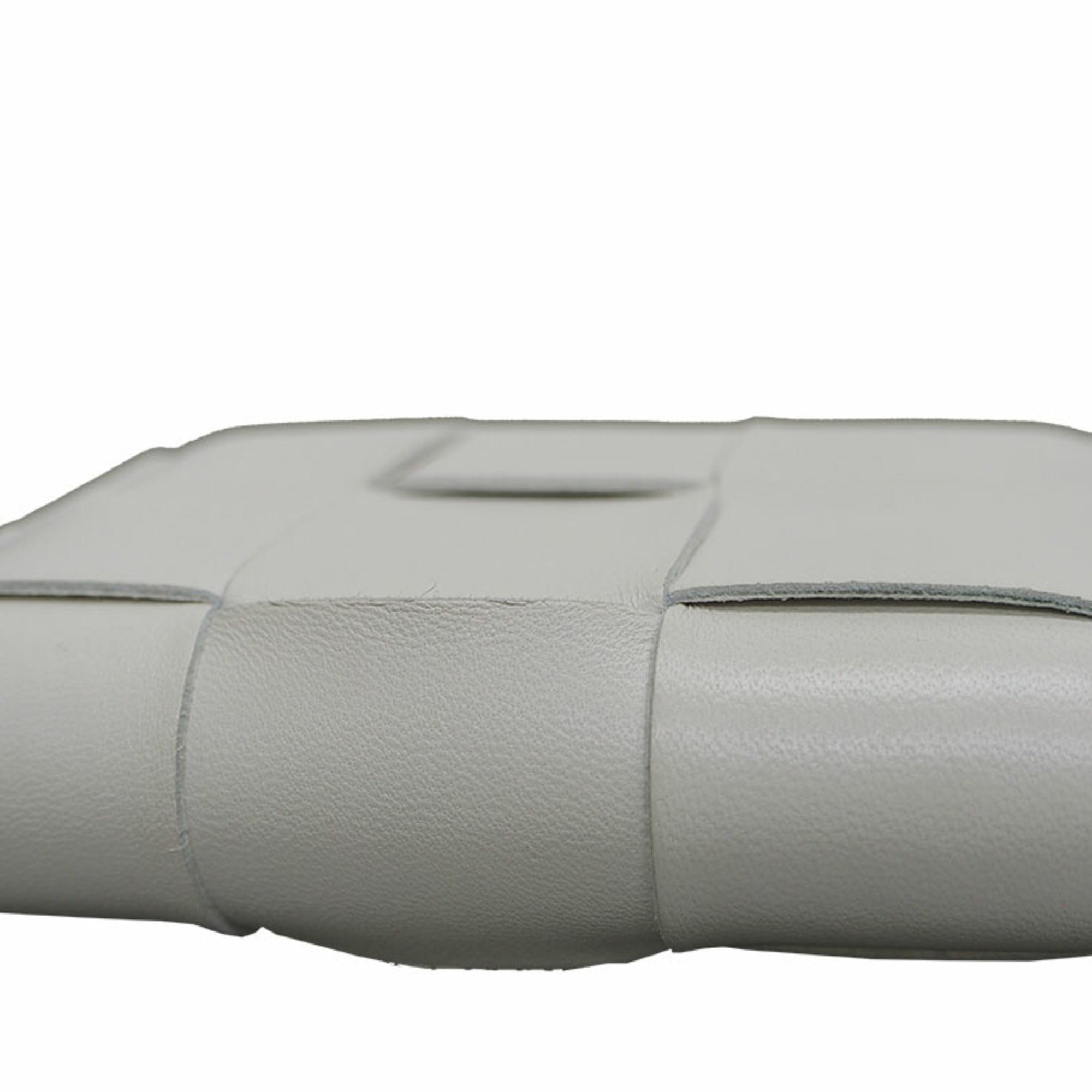 Bottega Veneta White Leather Wallet (Bi-Fold) (Pre-Owned)