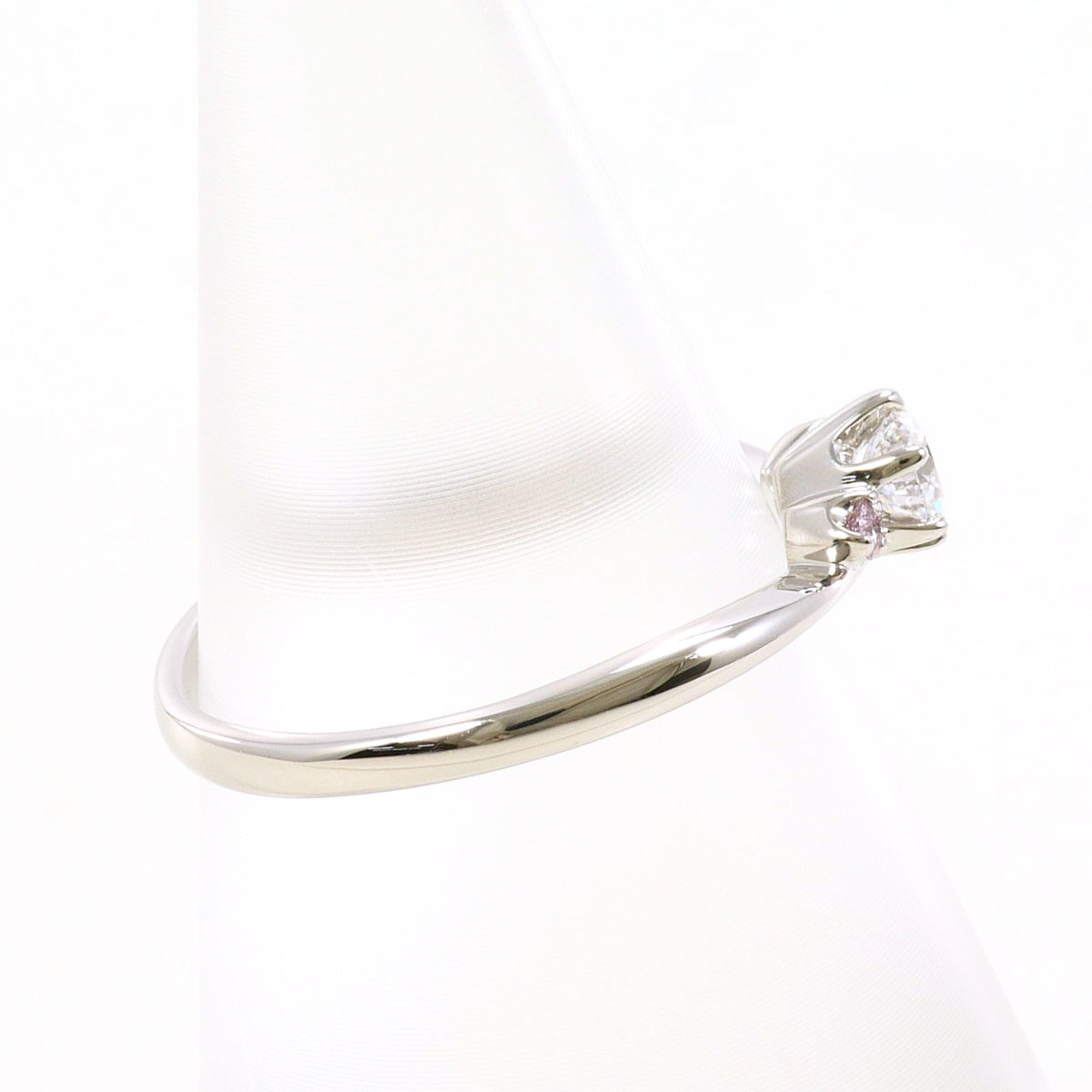 Unbranded Pink Platinum Platinum 900 Band Ring (Pre-Owned)