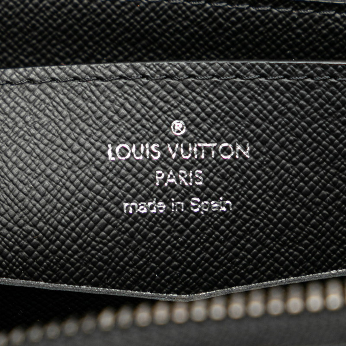 Louis Vuitton Black Pvc Leather Long Wallet (Bi-Fold) (Pre-Owned)
