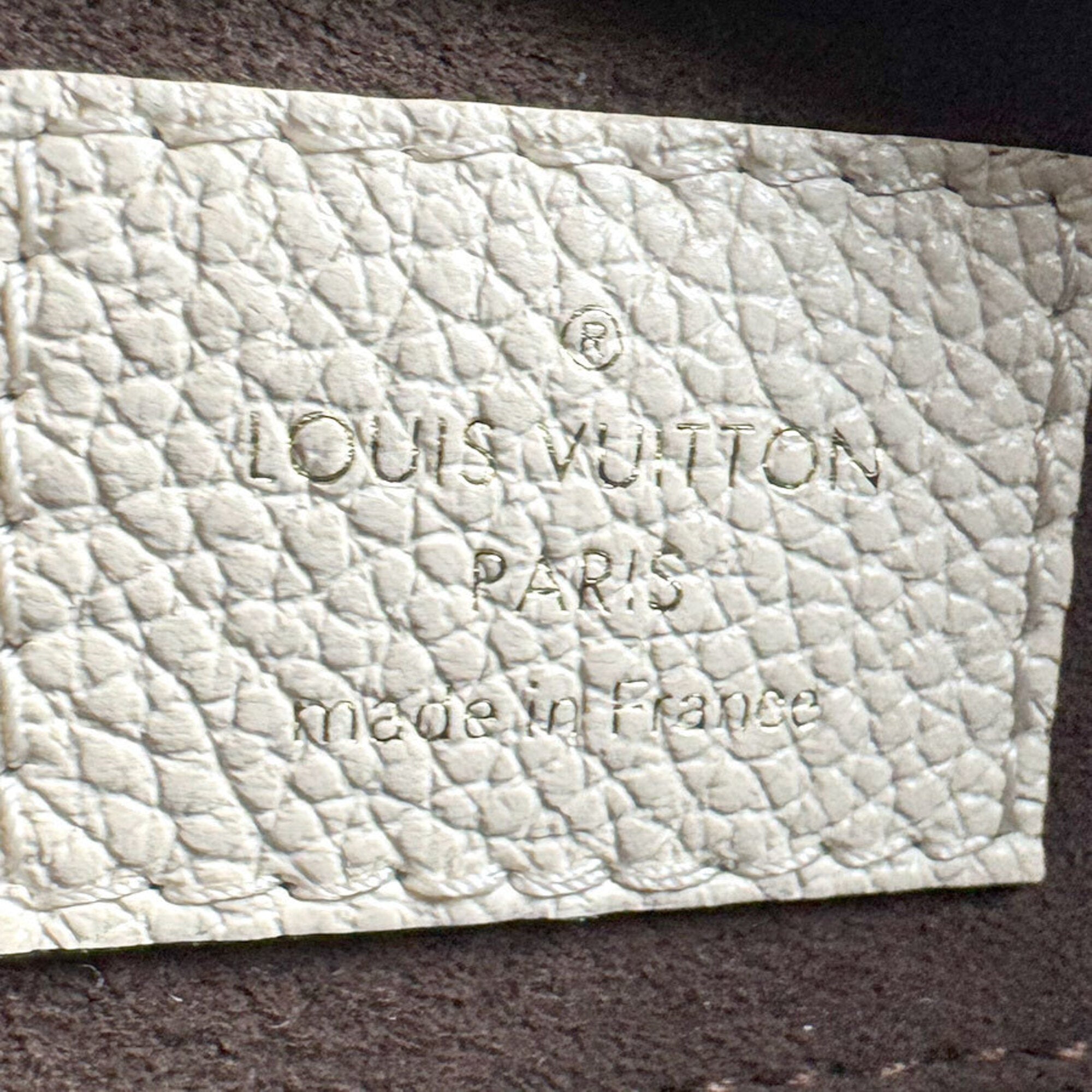 Louis Vuitton Beige Cream Monogram Empreinte Shoulder Bag (Pre-Owned)