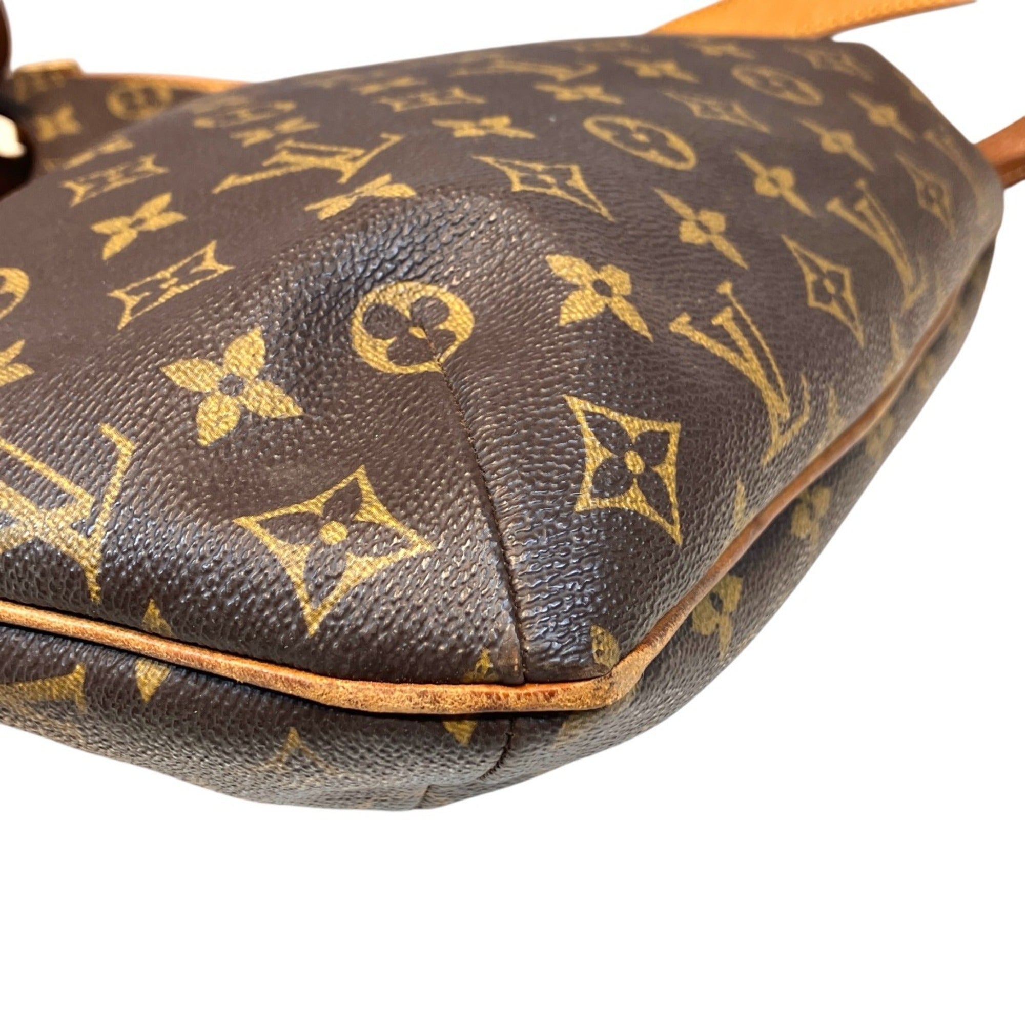 Louis Vuitton Brown Galle Monogram Monogram Shoulder Bag (Pre-Owned)
