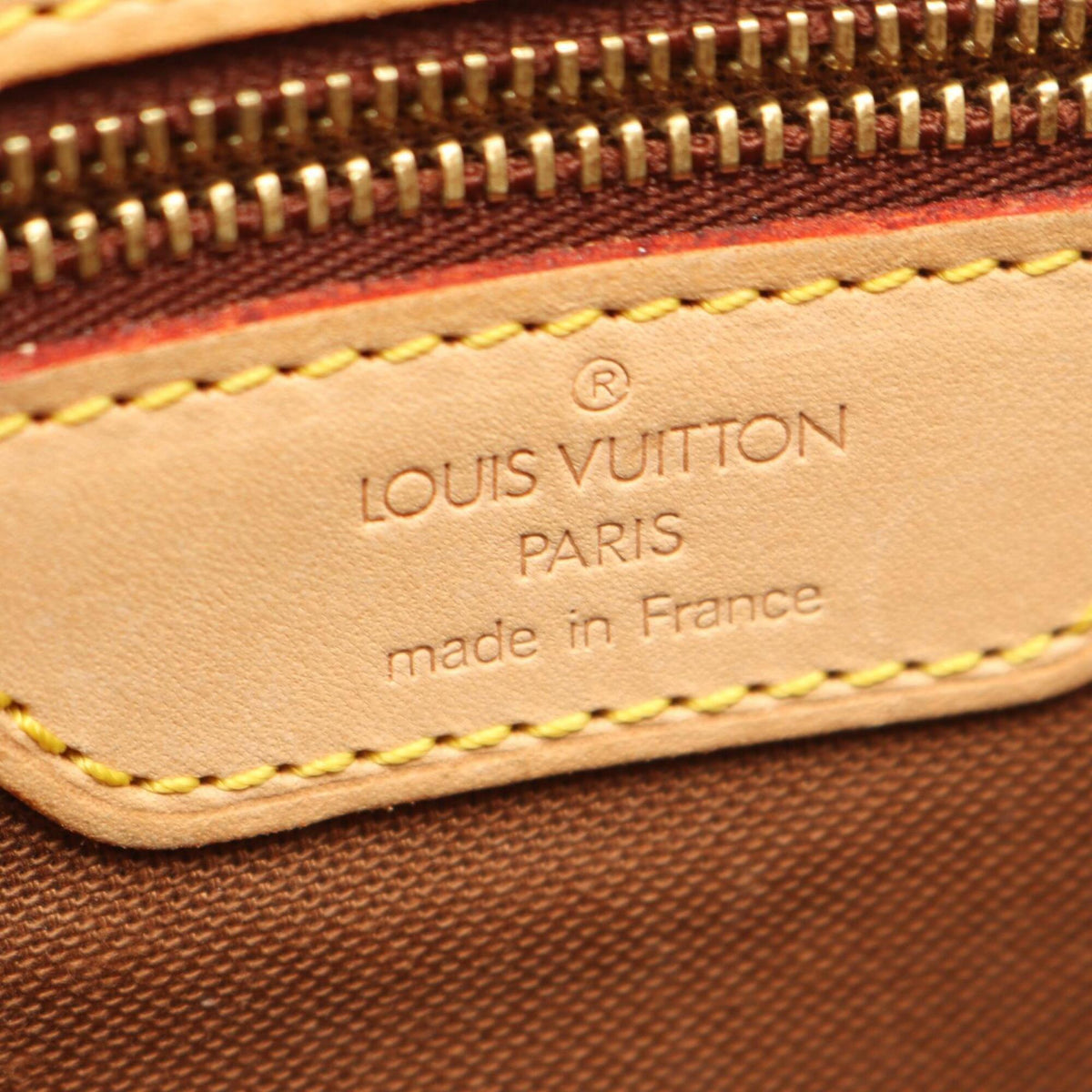 Louis Vuitton Brown Pvc Leather Handbag Shoulder Bag (Pre-Owned)