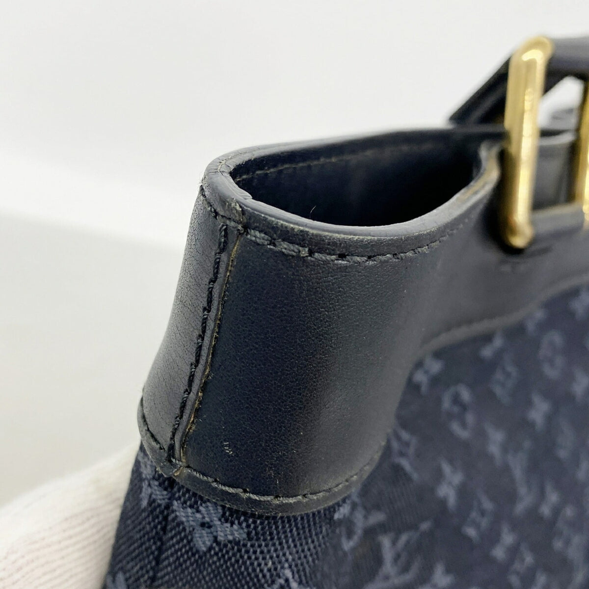 Louis Vuitton Tst Blue Tote Bag (Pre-Owned)