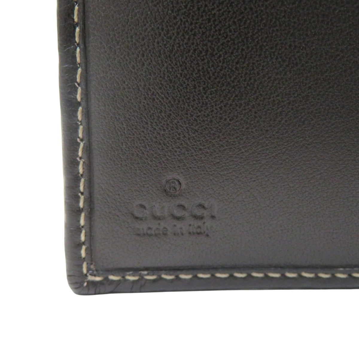 Gucci Black Leather Wallet (Bi-Fold) (Pre-Owned)