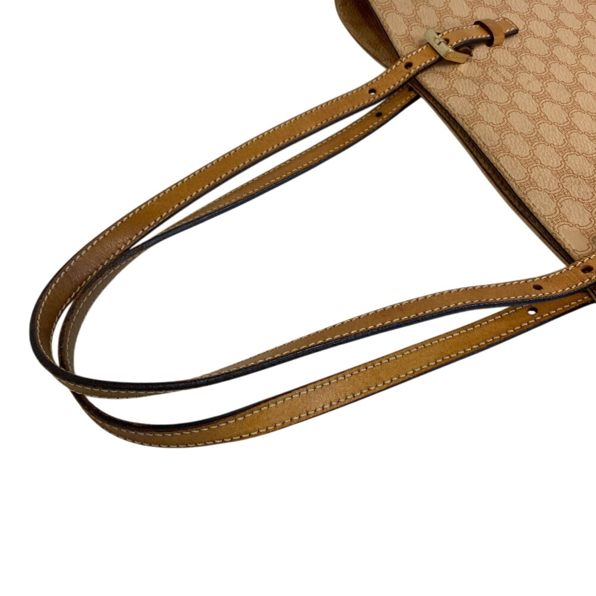 Celine Beige Pvc Tote Bag (Pre-Owned)