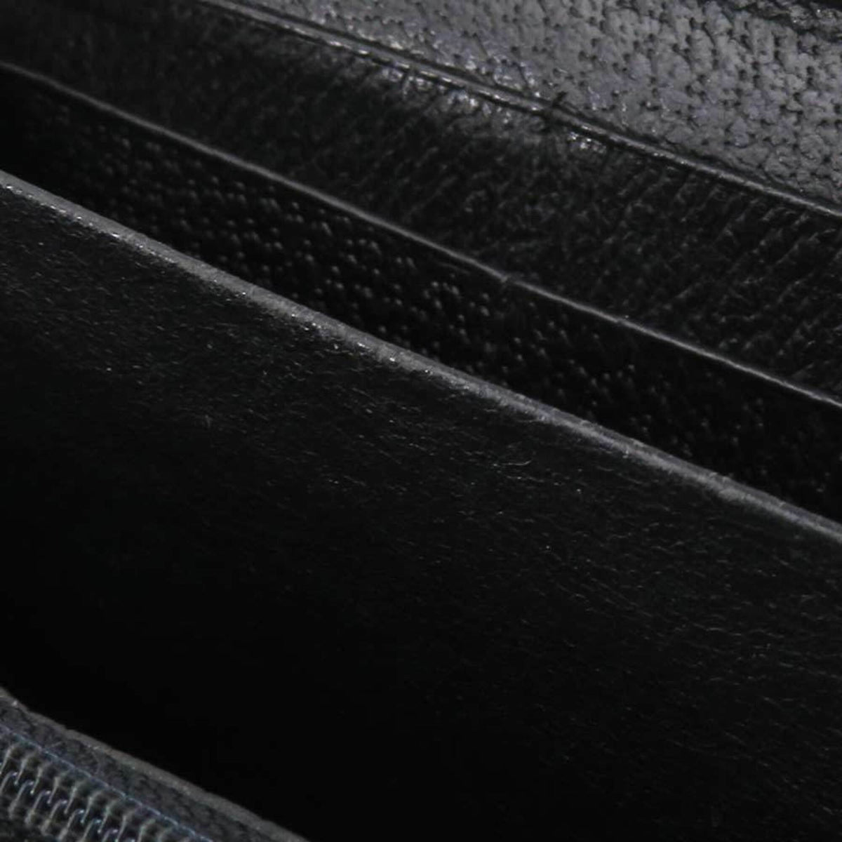 Gucci Black Gg Canvas Long Wallet (Bi-Fold) (Pre-Owned)