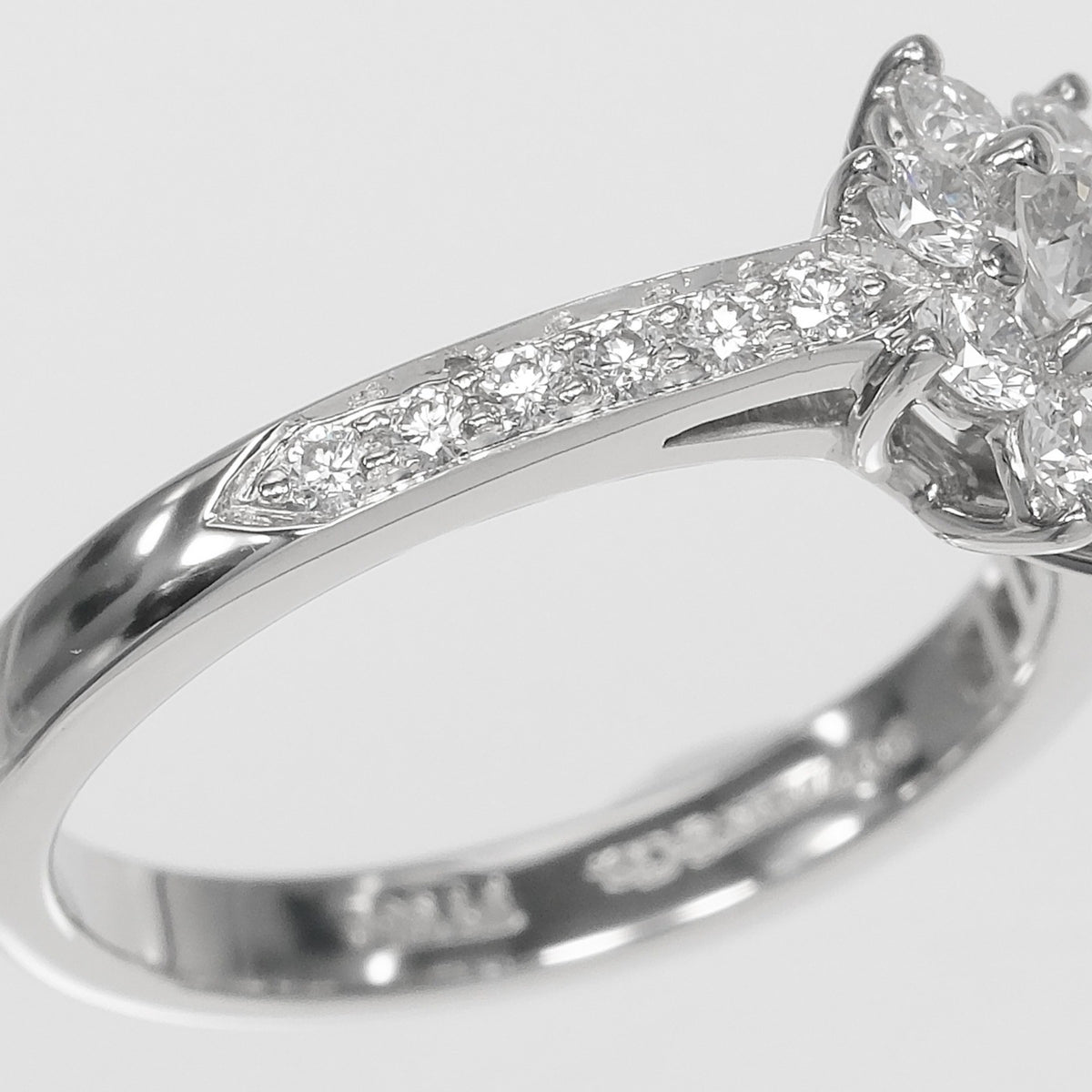 Tiffany Platinum 950 Band Ring (Pre-Owned)