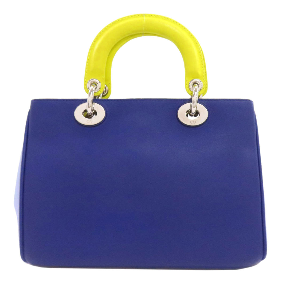 Christian Dior Blue Green Leather Handbag (Pre-Owned)