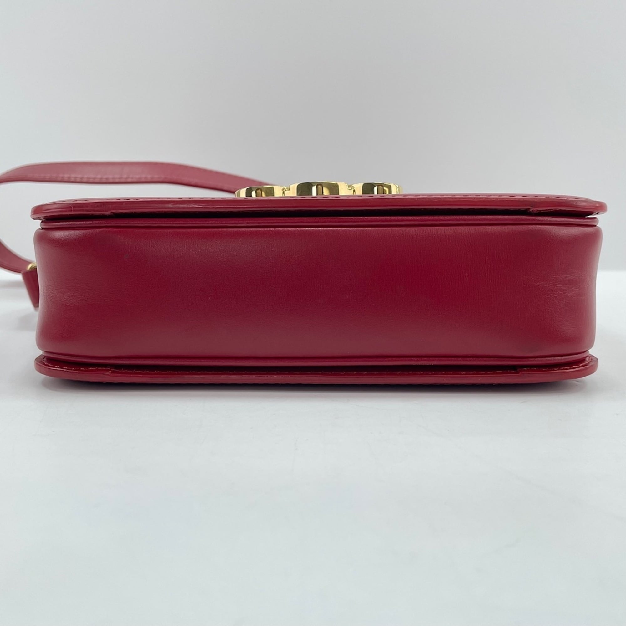 Celine Red Color Shoulder Bag (Pre-Owned)