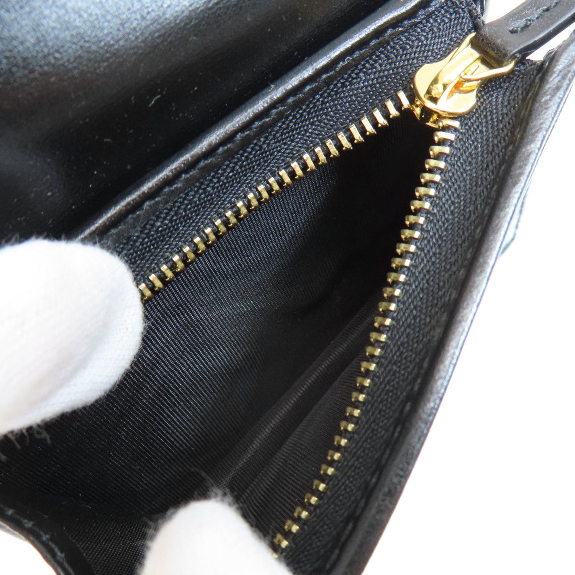 Gucci Black Leather Wallet (Bi-Fold) (Pre-Owned)