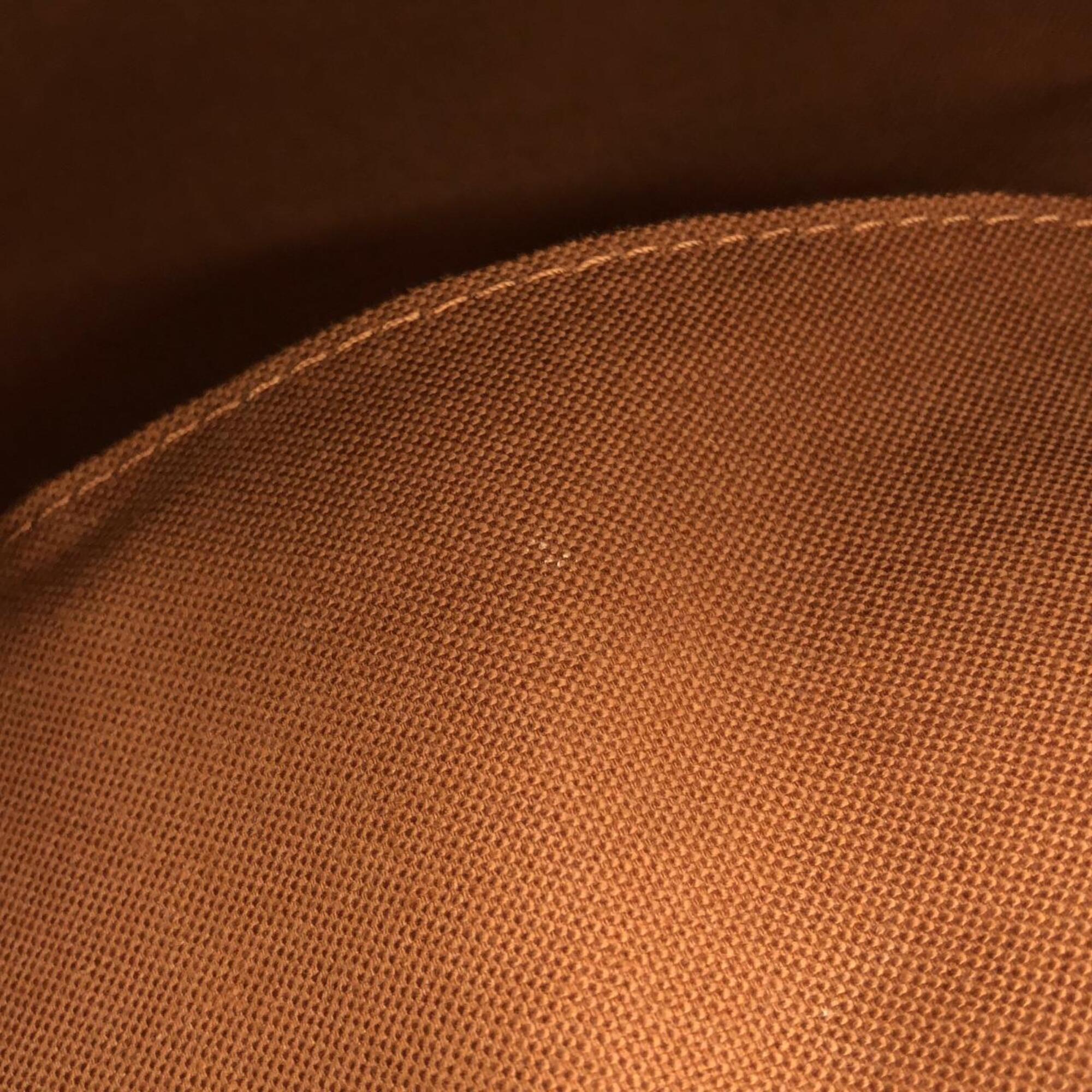 Louis Vuitton Brown Coated Canvas Boston Bag (Pre-Owned)