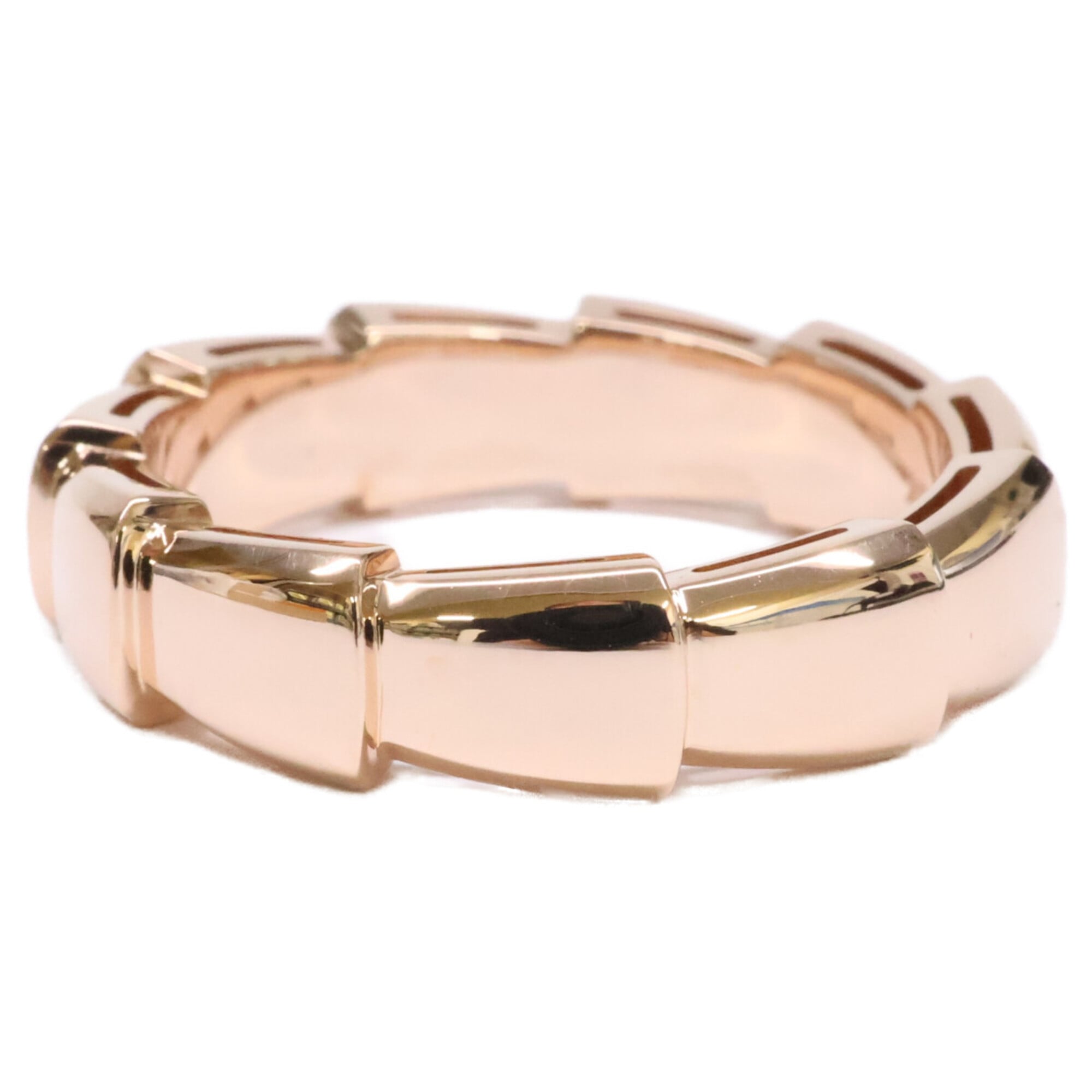 Bvlgari Rose Gold Rose Gold (18K) Band Ring (Pre-Owned)