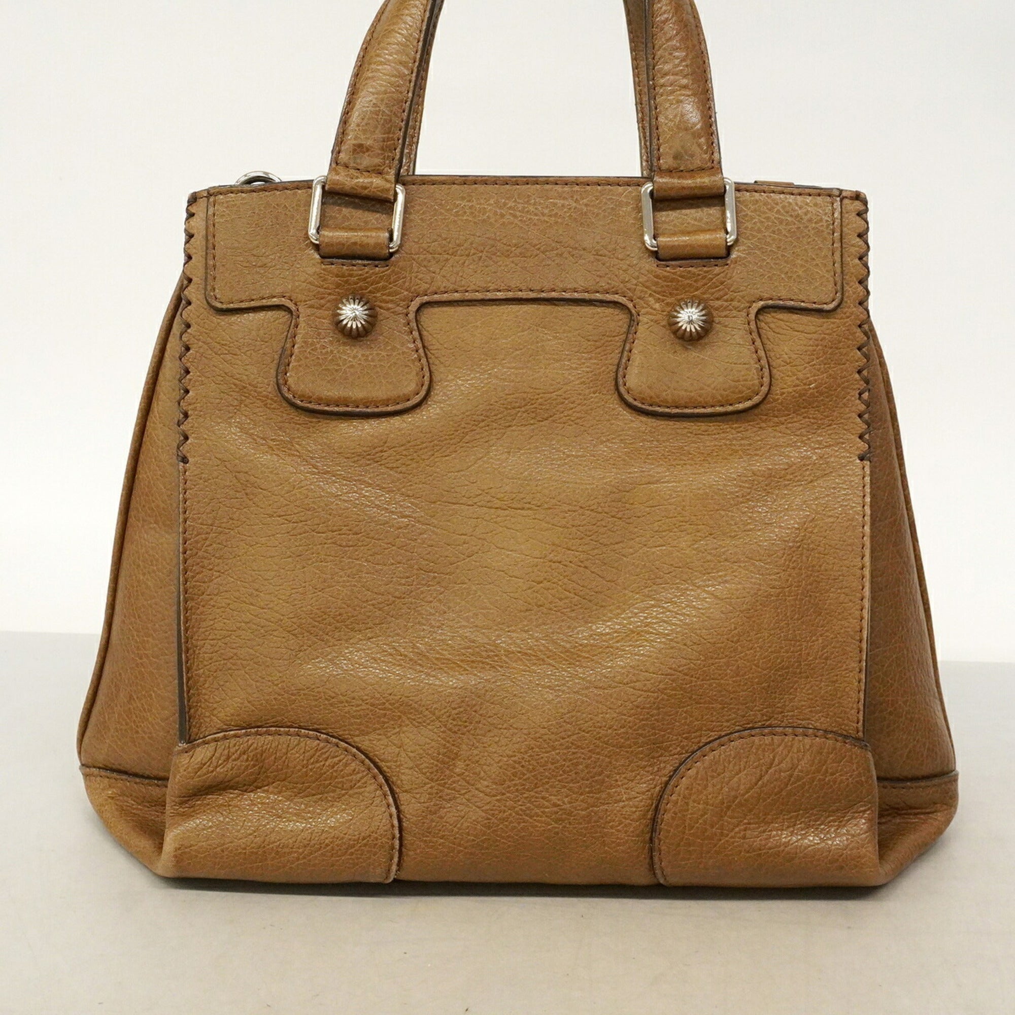 Celine Brown Leather Handbag (Pre-Owned)