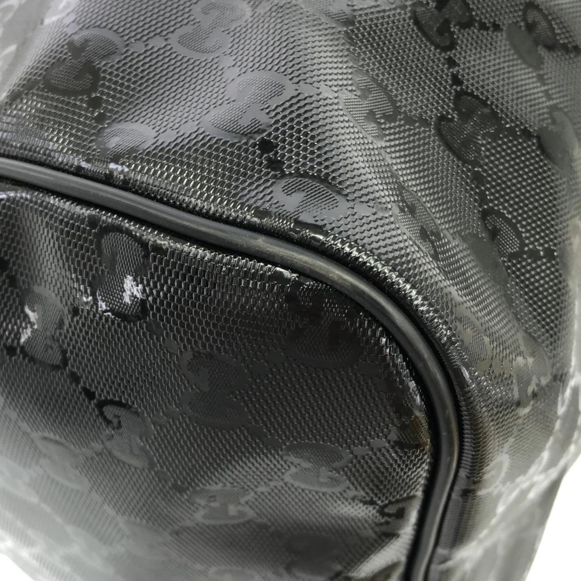 Gucci Black Gg Imprimé Boston Bag (Pre-Owned)