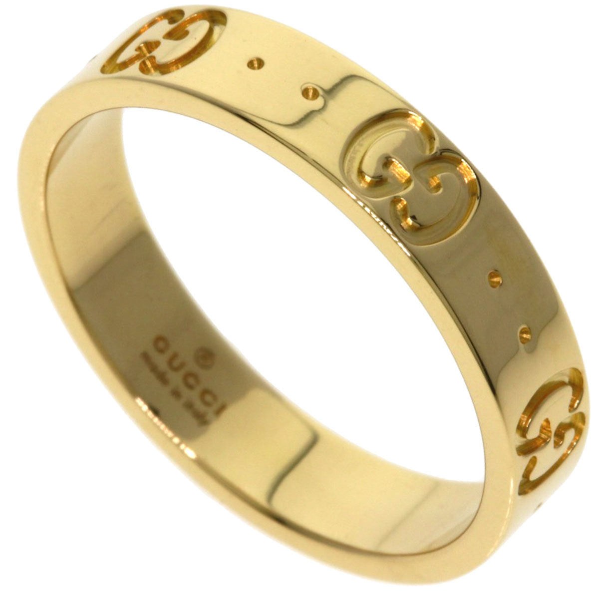 Gucci Yellow Gold (18K) Band Ring (Pre-Owned)