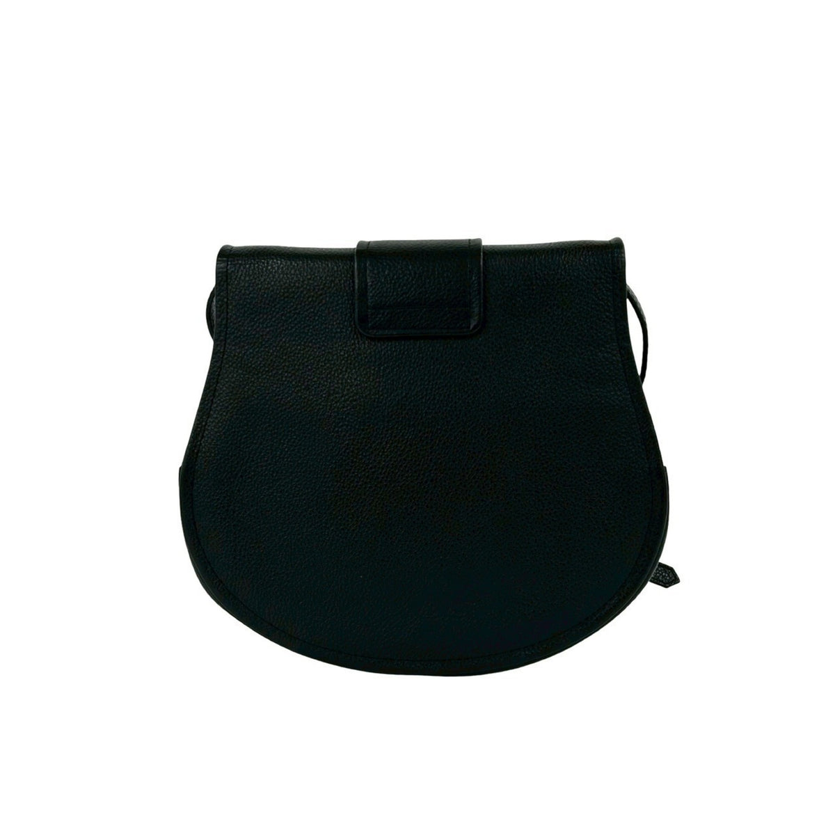 Yves Saint Laurent Black Leather Pochette Shoulder Bag (Pre-Owned)