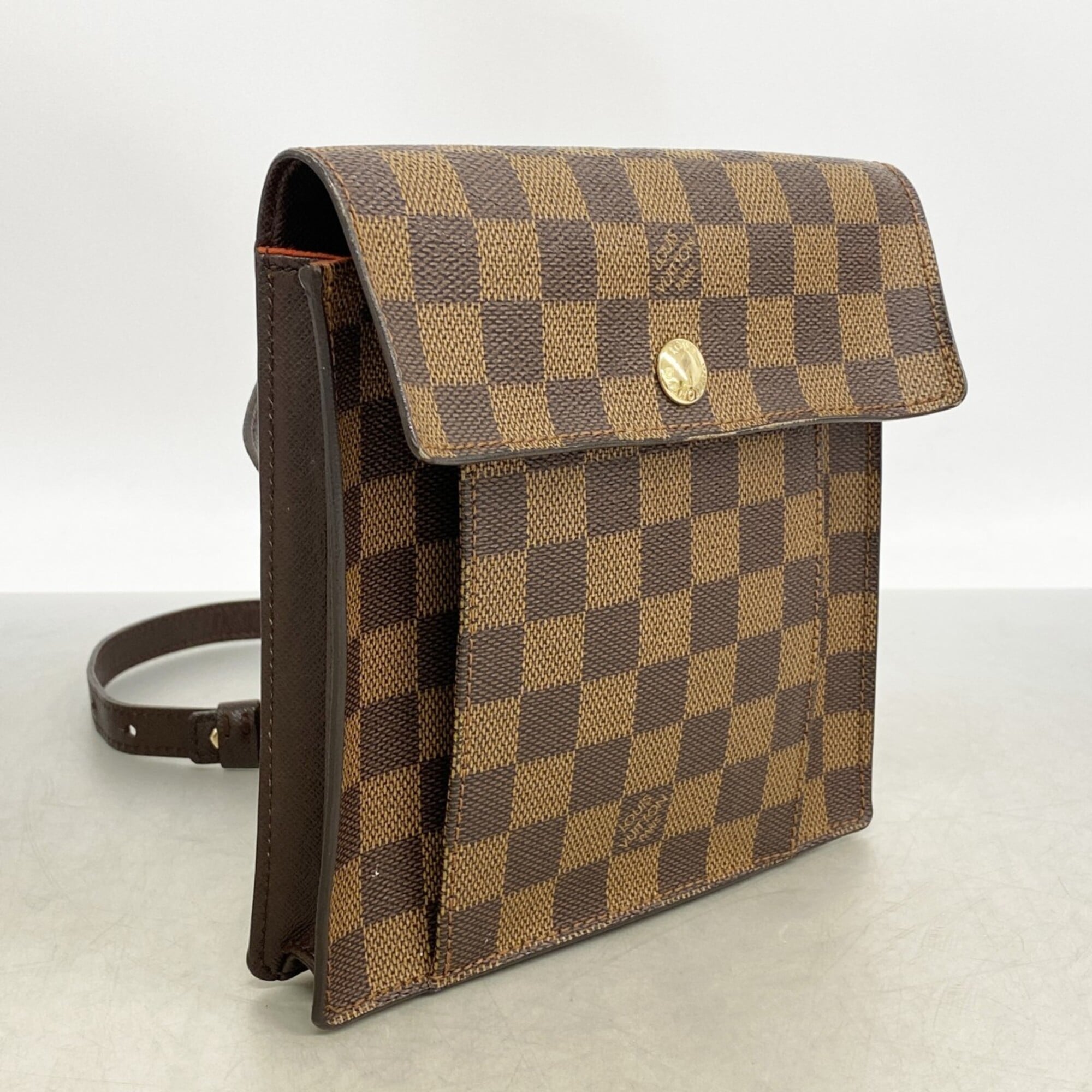 Louis Vuitton Ebene Shoulder Bag (Pre-Owned)